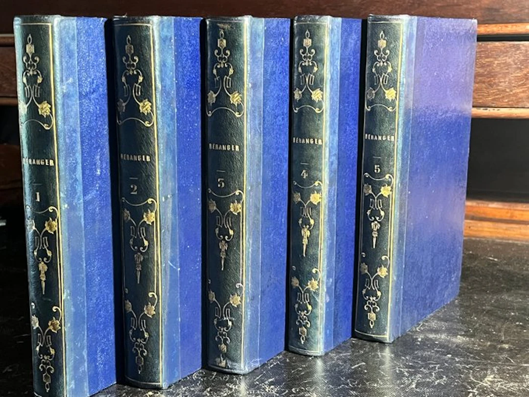 P. J. de Béranger - Œuvres complètes - Édition en partie originale illustrée