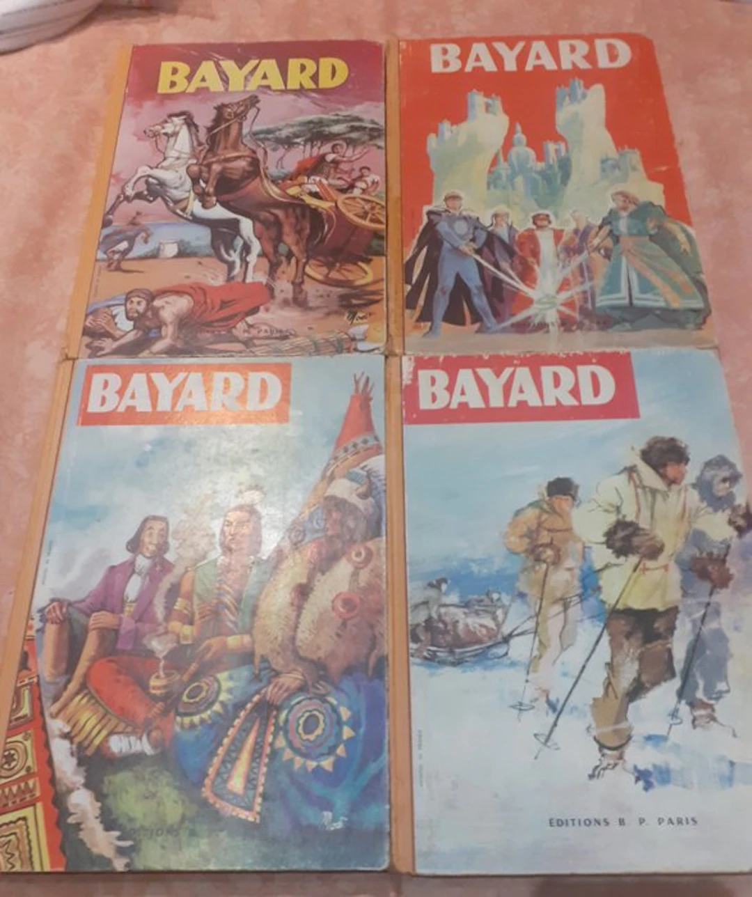 Bayard (magazine) - Recueils N°27 à N°30 - 4 Album - First edition - 1958/1959