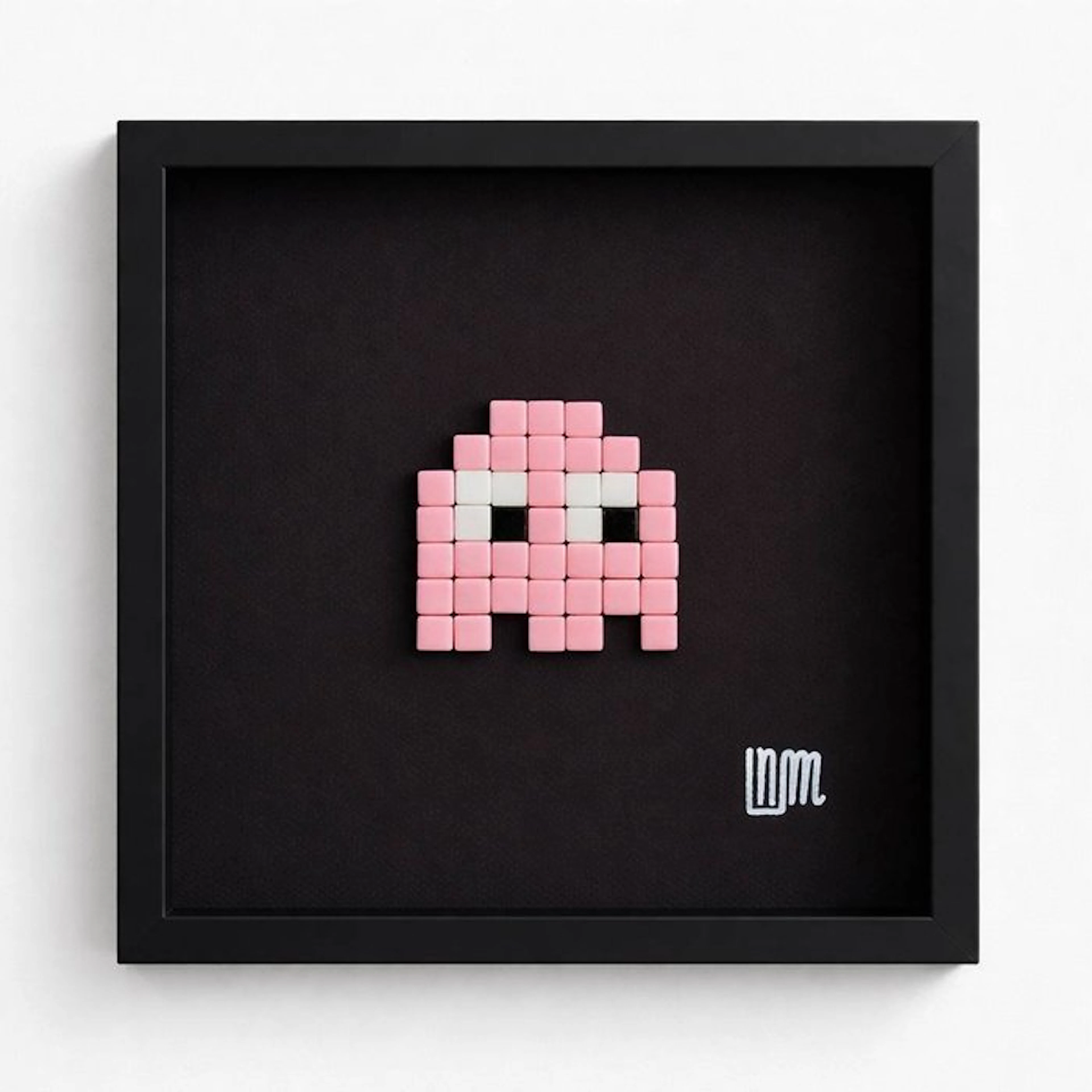 nLm - Pac-Man Pink (Ghost) • Mosaic • 9/50