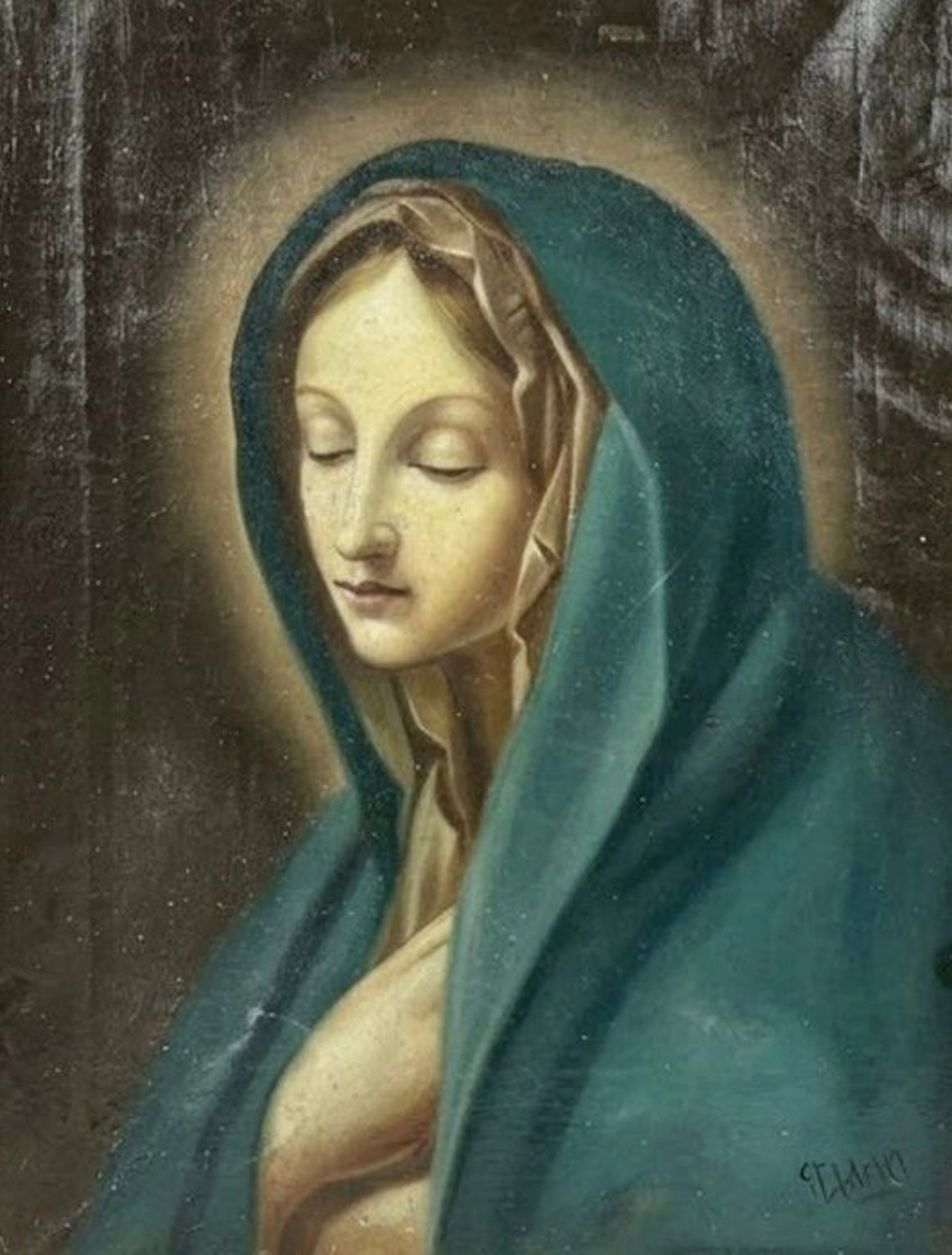 Italian school (XX) - Madonna