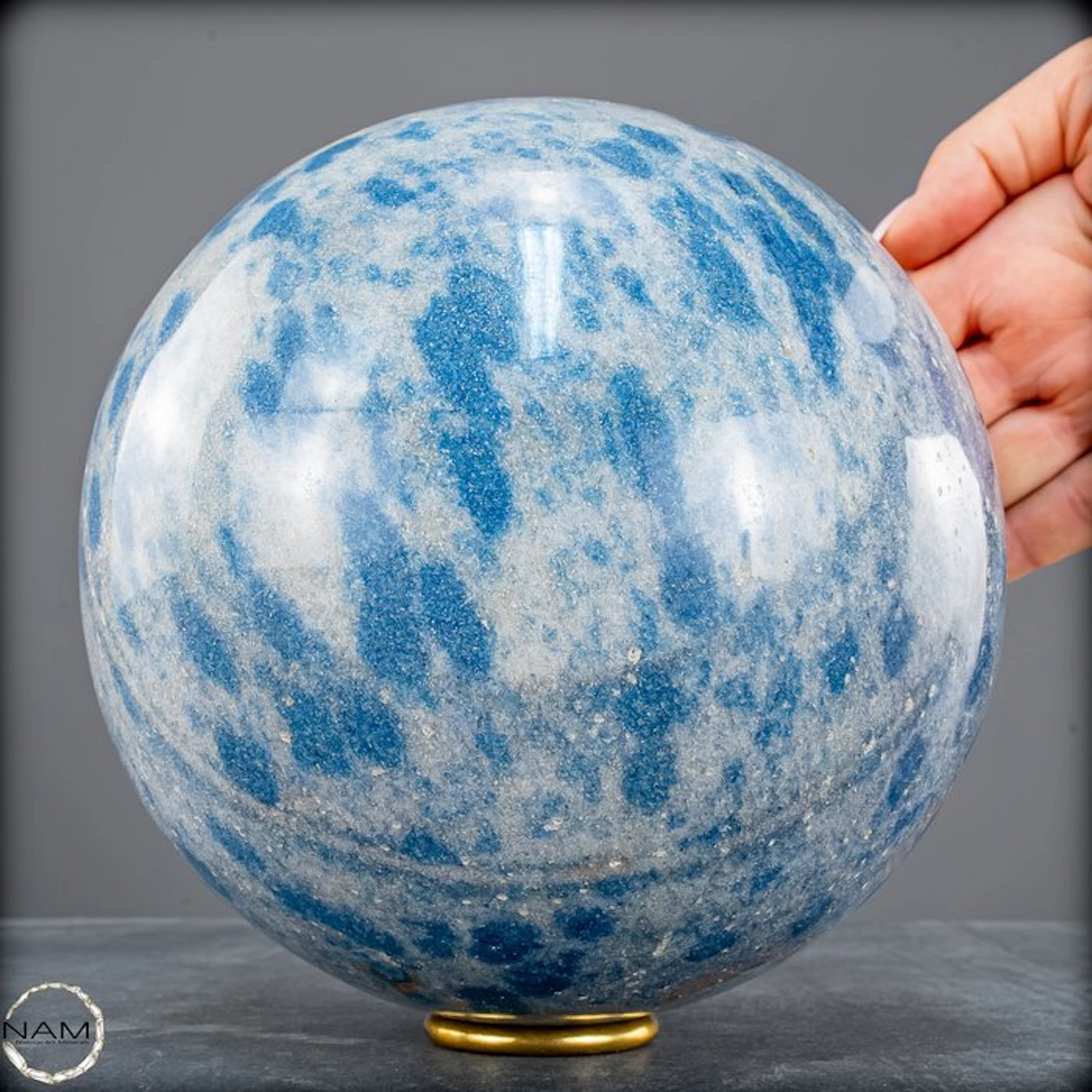 Natural K2 sphere from Madagascar of the highest quality- 6657.38 g
