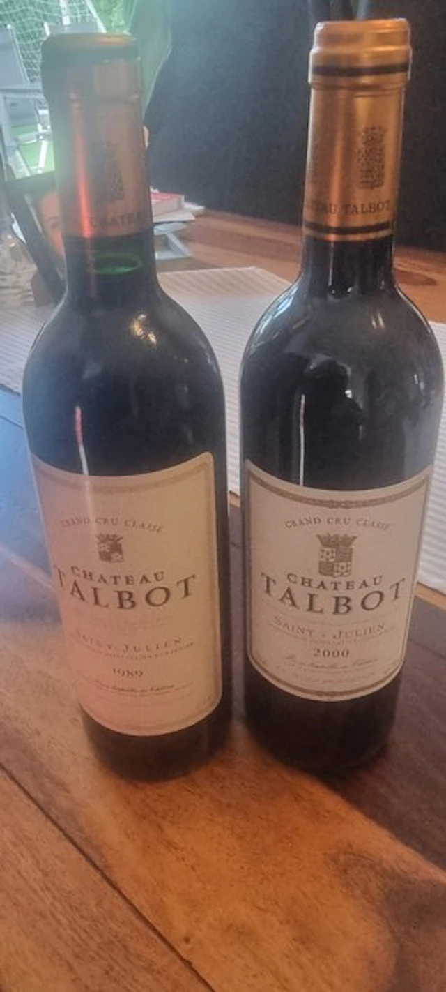 1989 & 2000 Chateau Talbot - Bordeaux