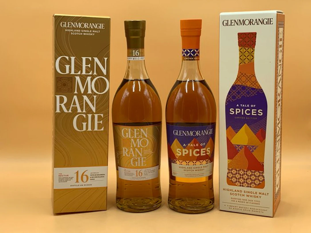 Glenmorangie The Nectar 16yo & A Tale of Spices " Limited Édition" - 70cl - 2 bouteilles