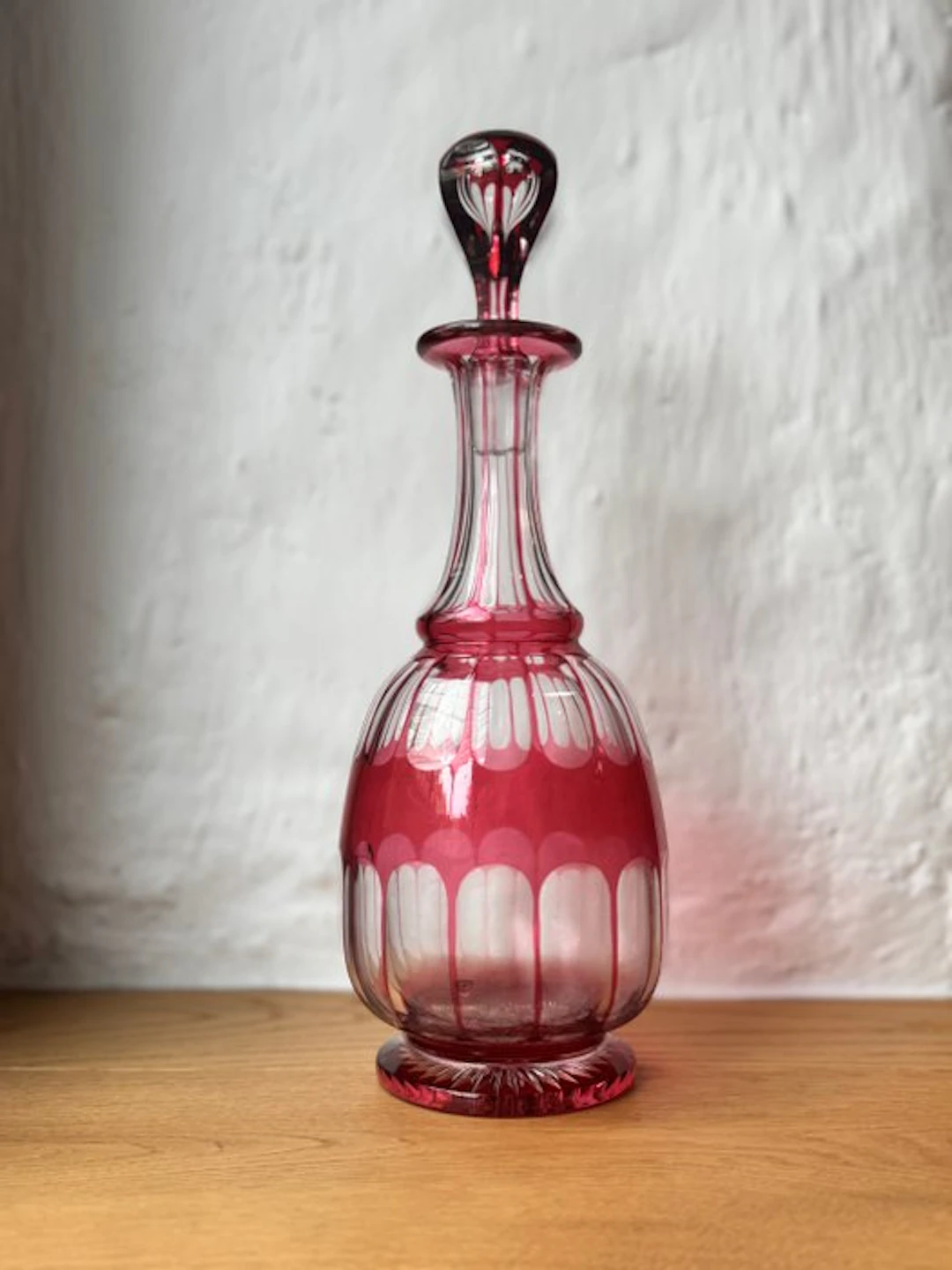 Val Saint Lambert - Bottle - Crystal - Decanter in Bohemia