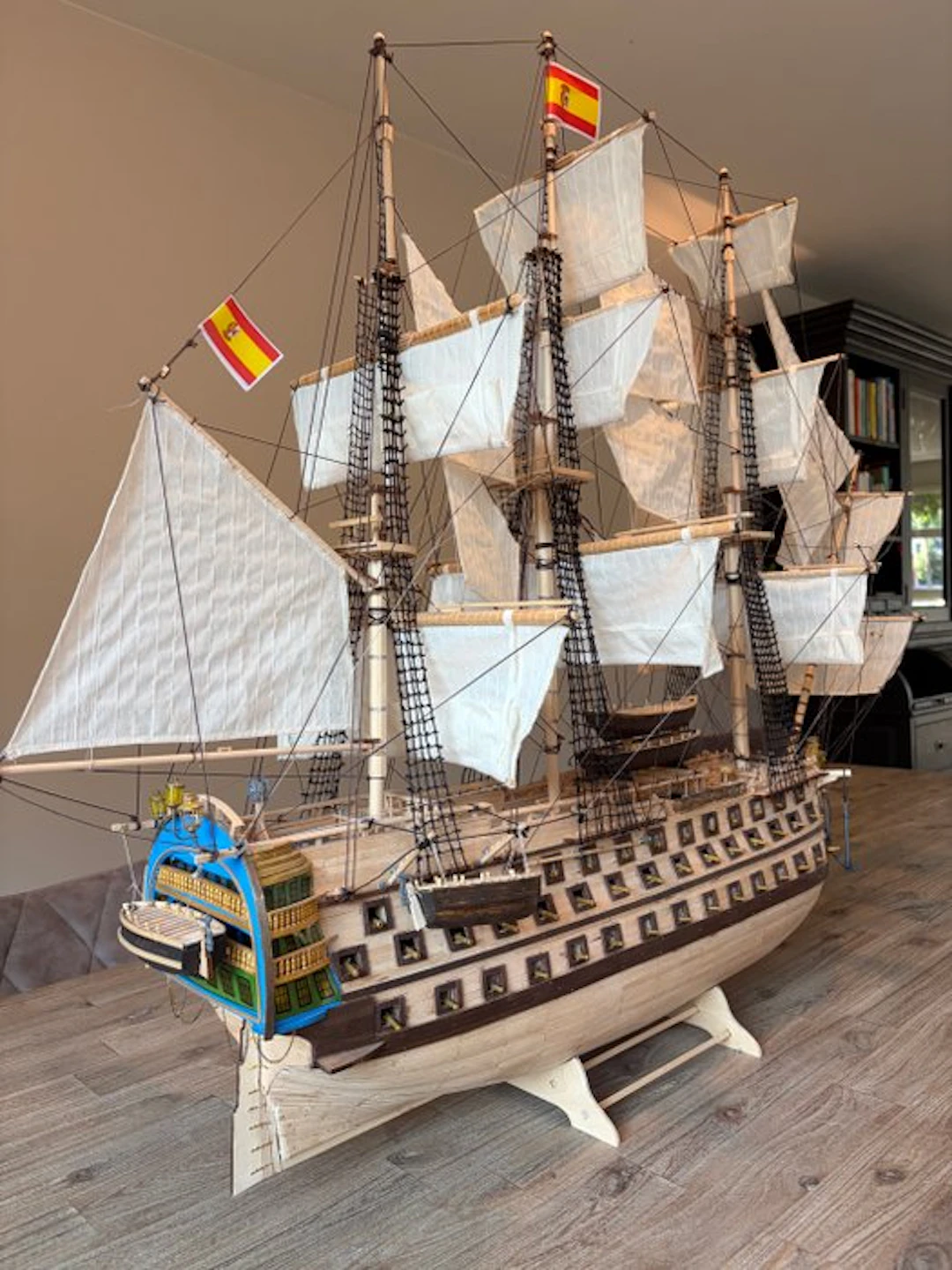 Kolderstok - Model ship - Santa Ana - Ship model – about 110 cm long