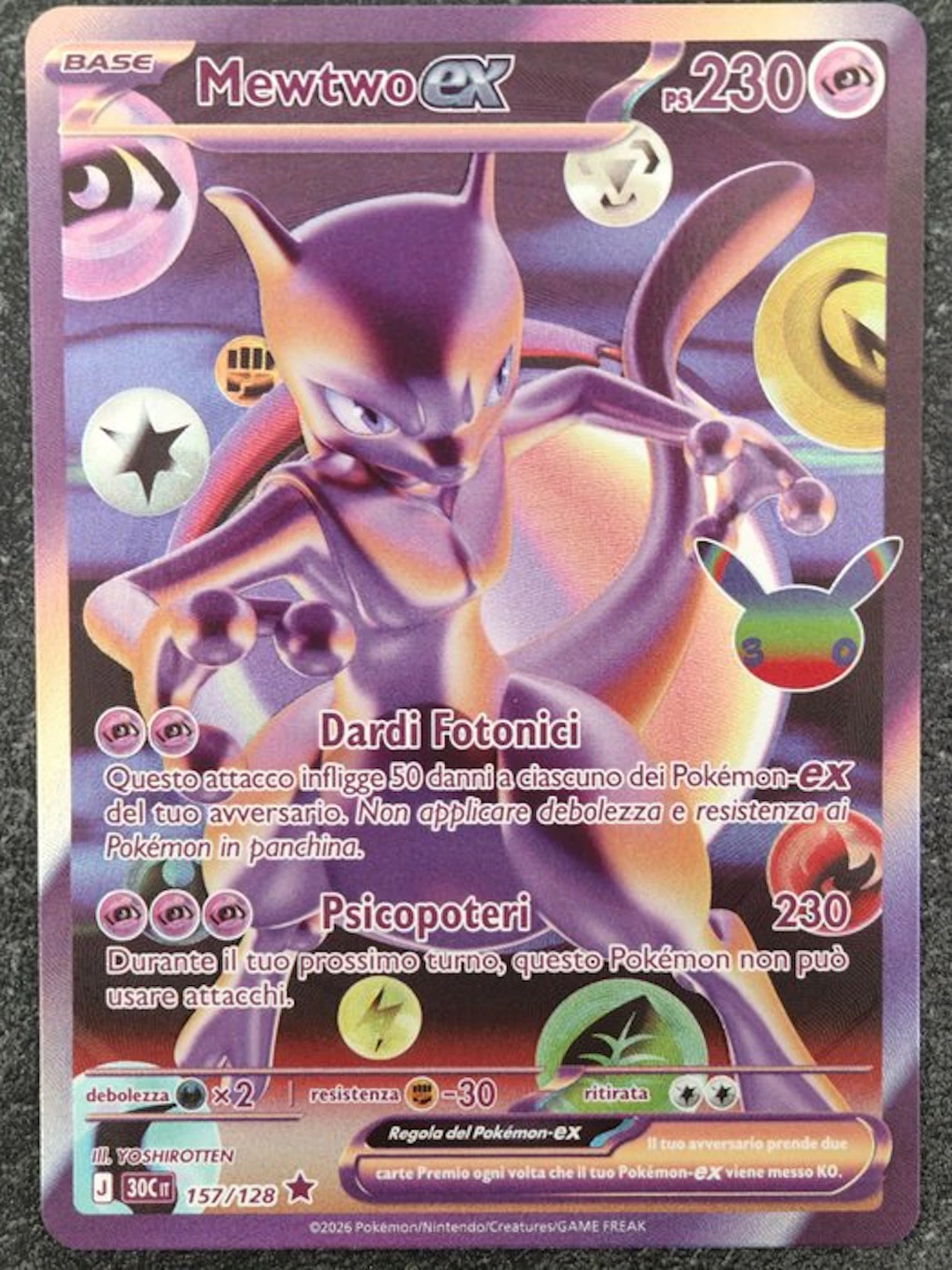 Pokémon - 1 Card - Mewtwo - EX