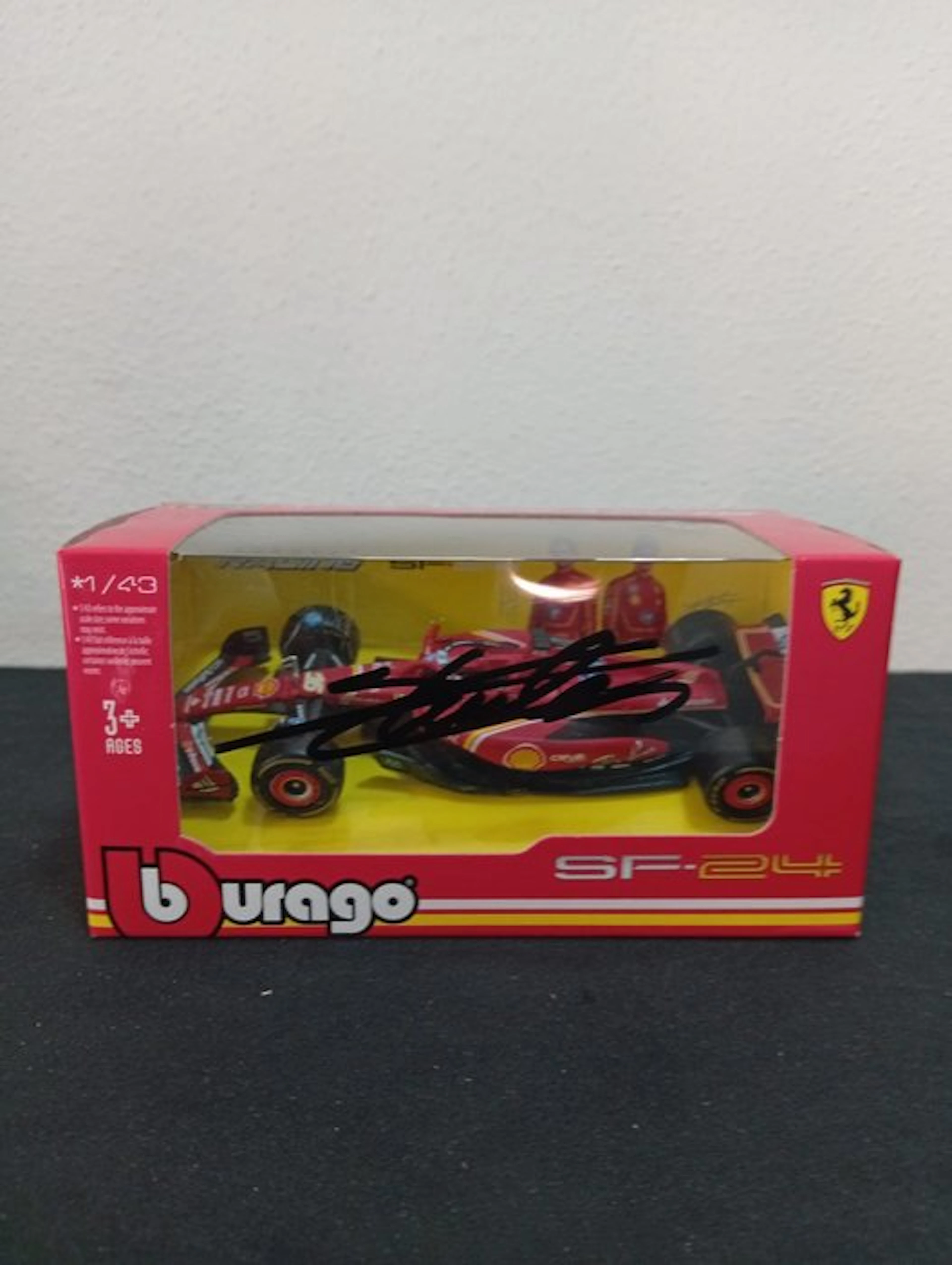 Ferrari - Charles Leclerc - 2024 - Scale 1:43 model car