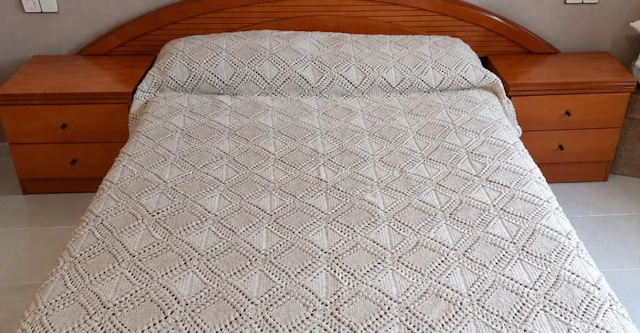 Bedspread - 234 cm - 200 cm