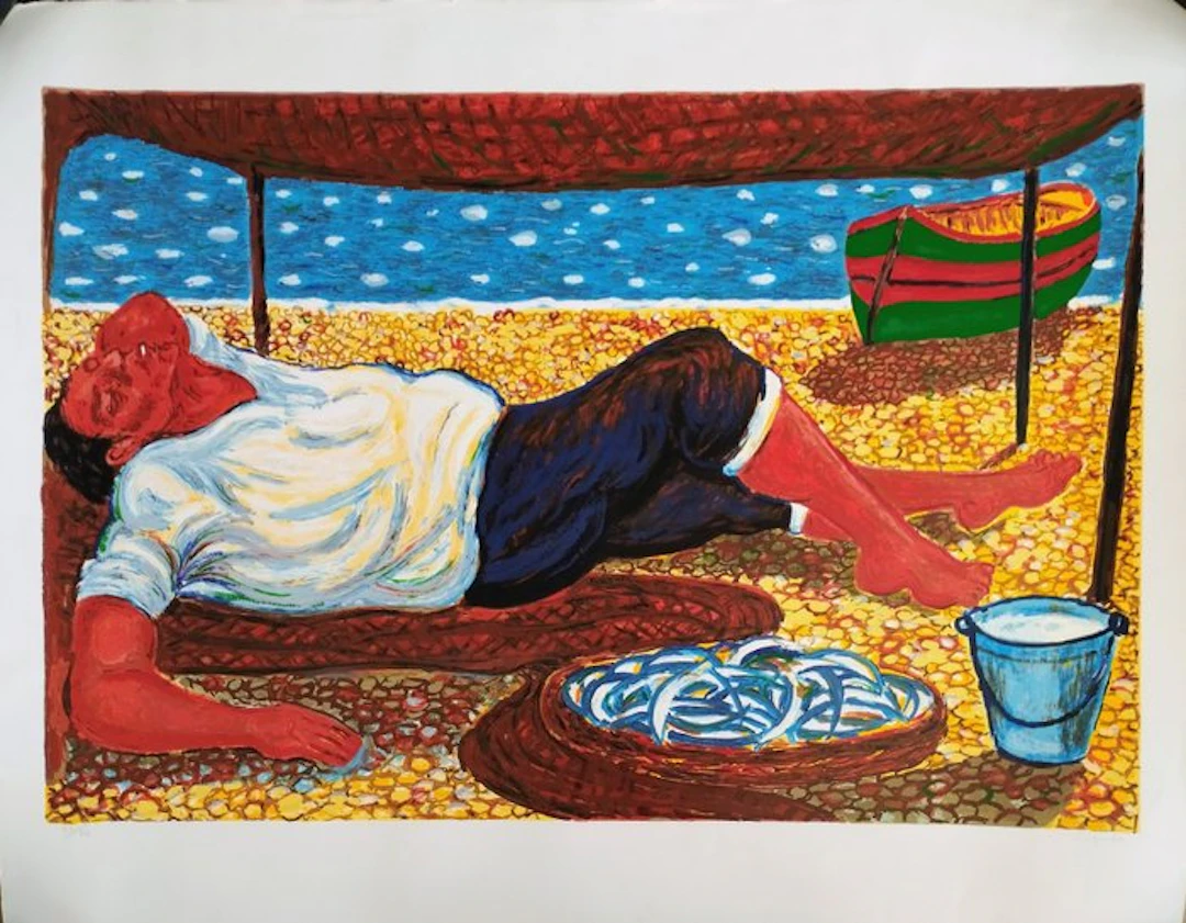Giuseppe Migneco (1908-1997) - Pescatore