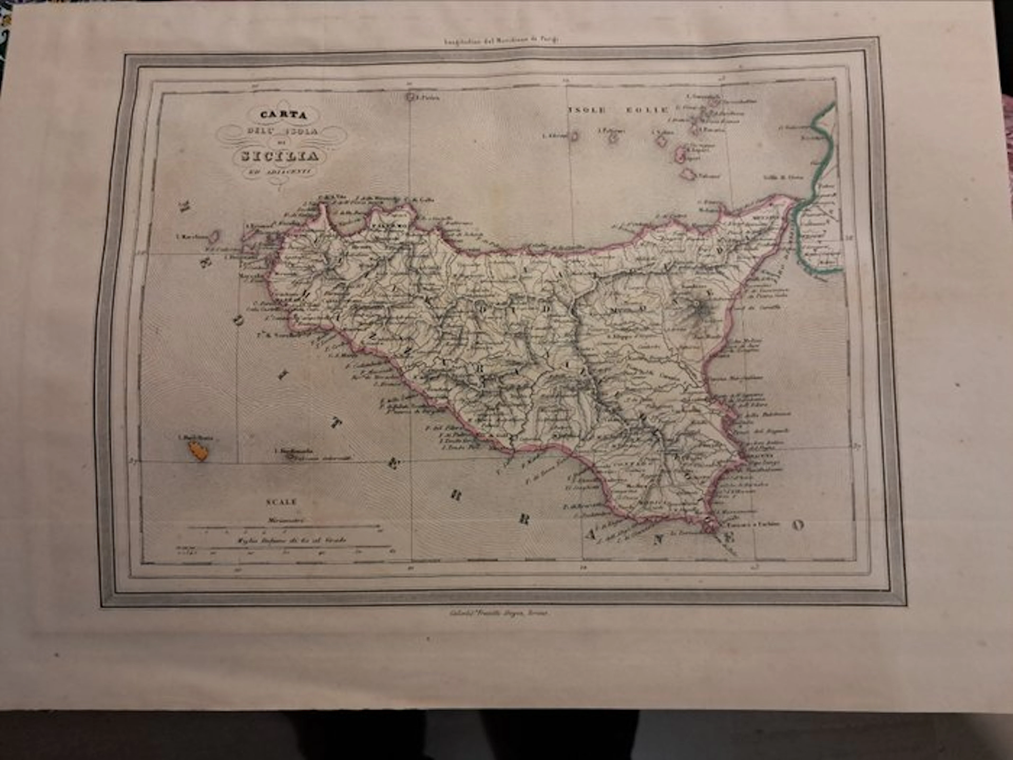 Italy - Sicily sicily; Benedetto marzolla/ zuccagni...