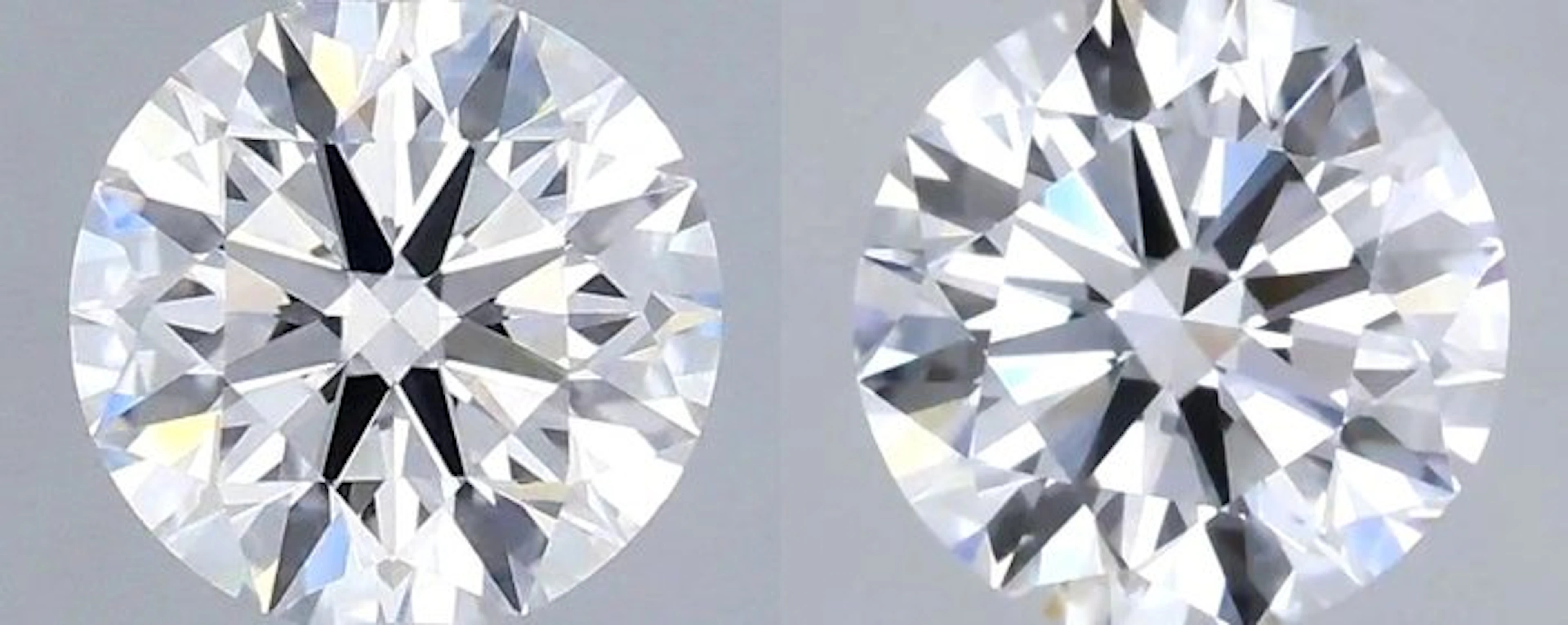 No reserve price - 2 pcs Diamond (Natural) - 0.85 ct...