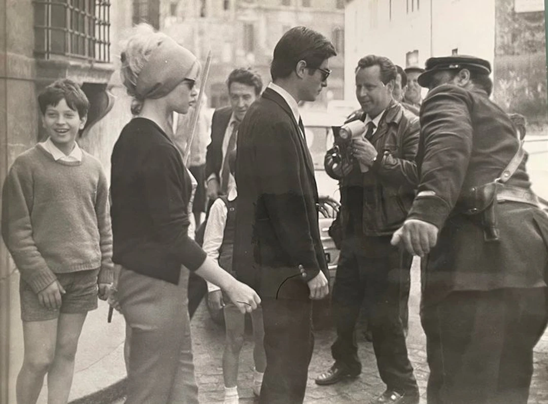 Roma's Press Photo - Brigitte Bardot et Sami Frey – Rome, vers 1963