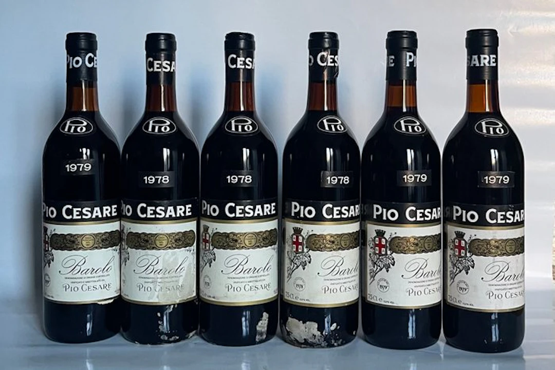 1978 x3 & 1979 x3 Pio Cesare - Barolo - 6 Bottles (0.75L)