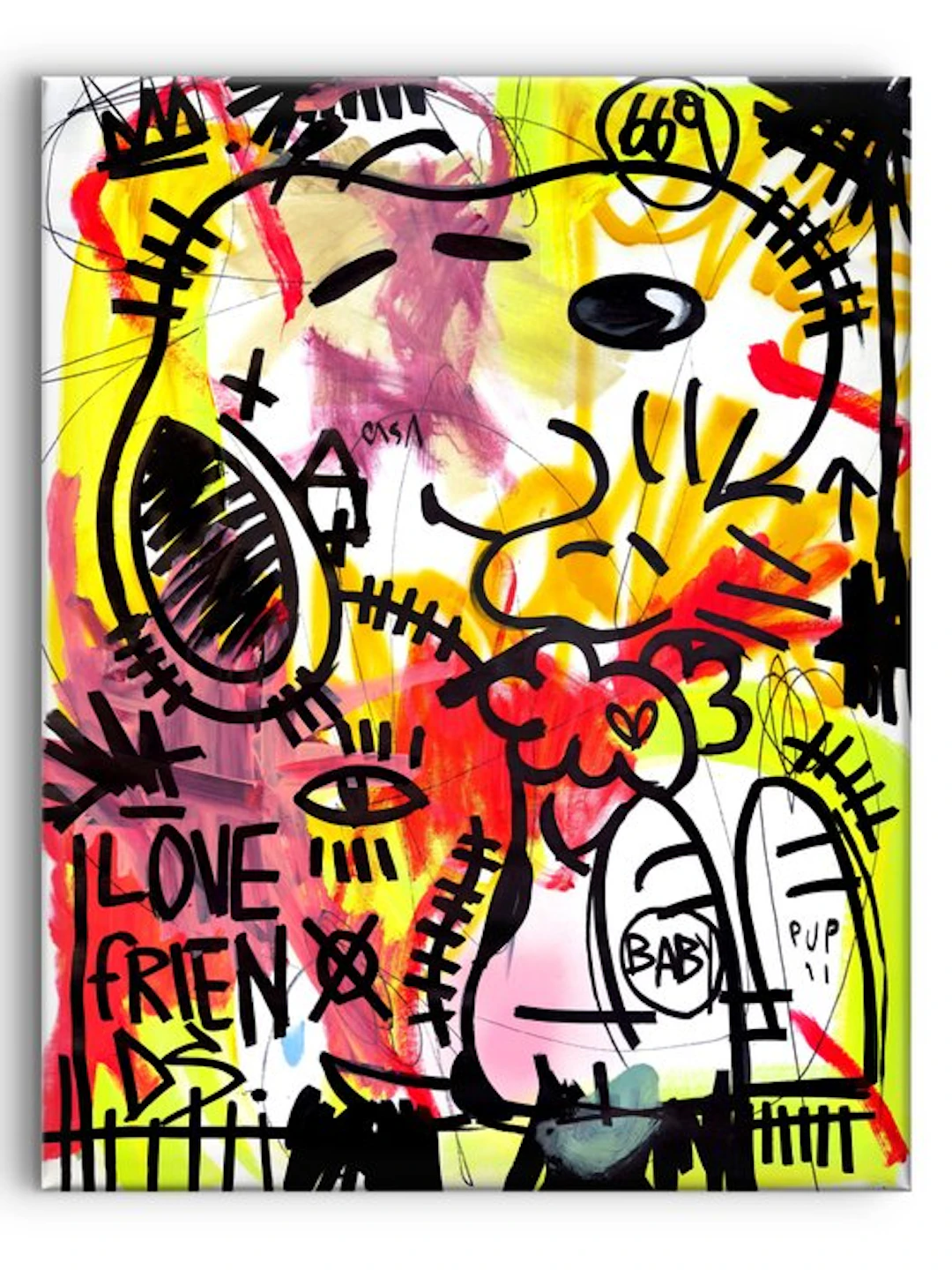 LACRISS (1990) - LOVER SNOOPY & WOODSTOCK “YELL!” SUNSET...