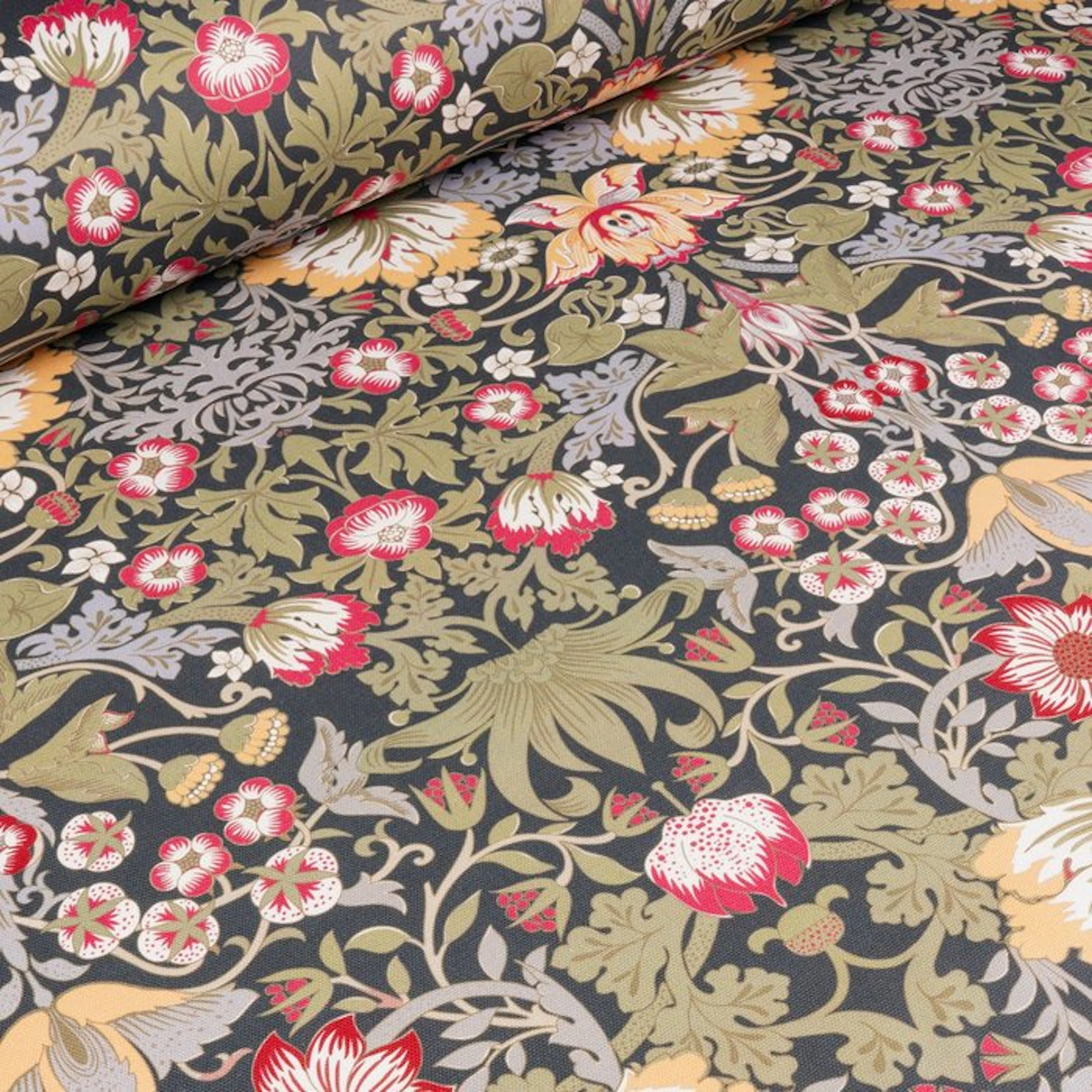 Victorian-Inspired Ornamental Garden - Upholstery fabric - 3.7 m - 2.8 m
