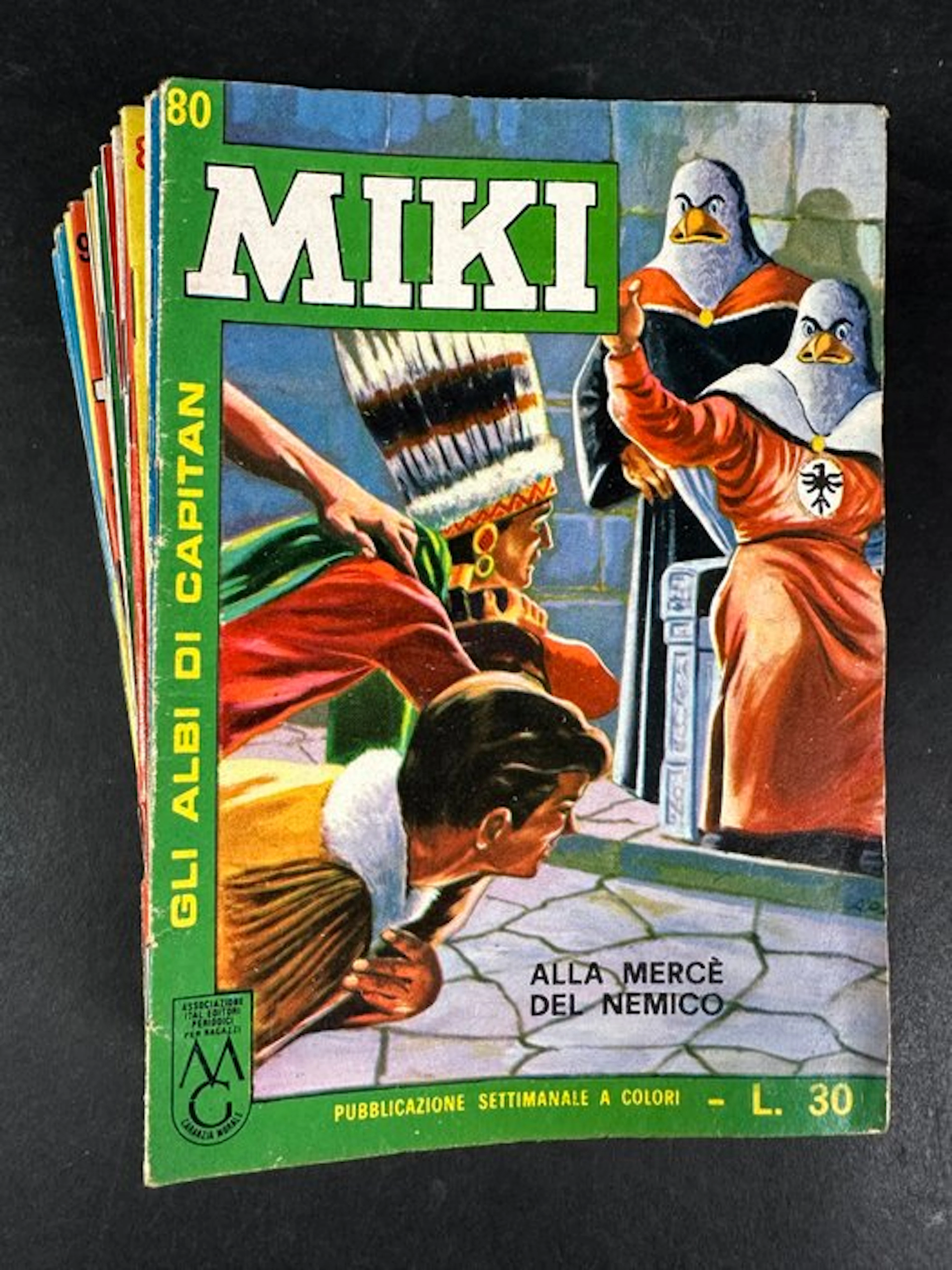 Gli Albi di Capitan Miki nn. 80/100 (- n. 82) - 20 Album - First edition - 1964
