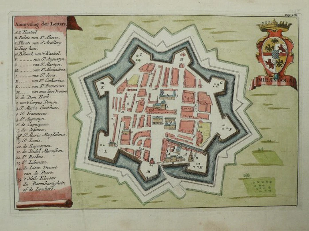 Italy - Mirandola / Emilia Romagna; David Weege - Mirandola - 1751-1760