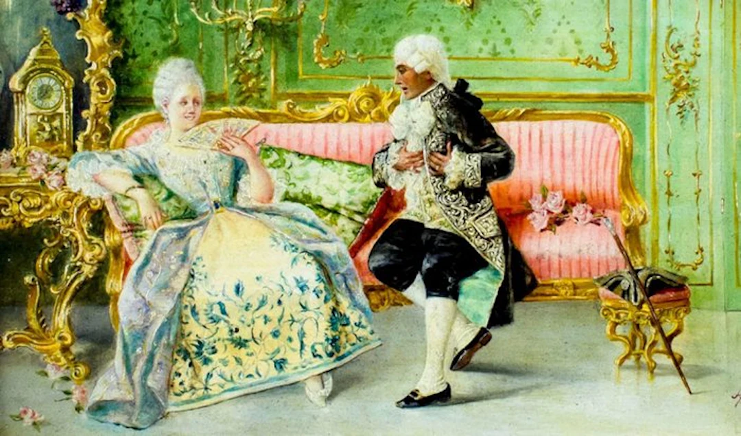 Antonio Ribas Oliver (1845-1911) - Pareja