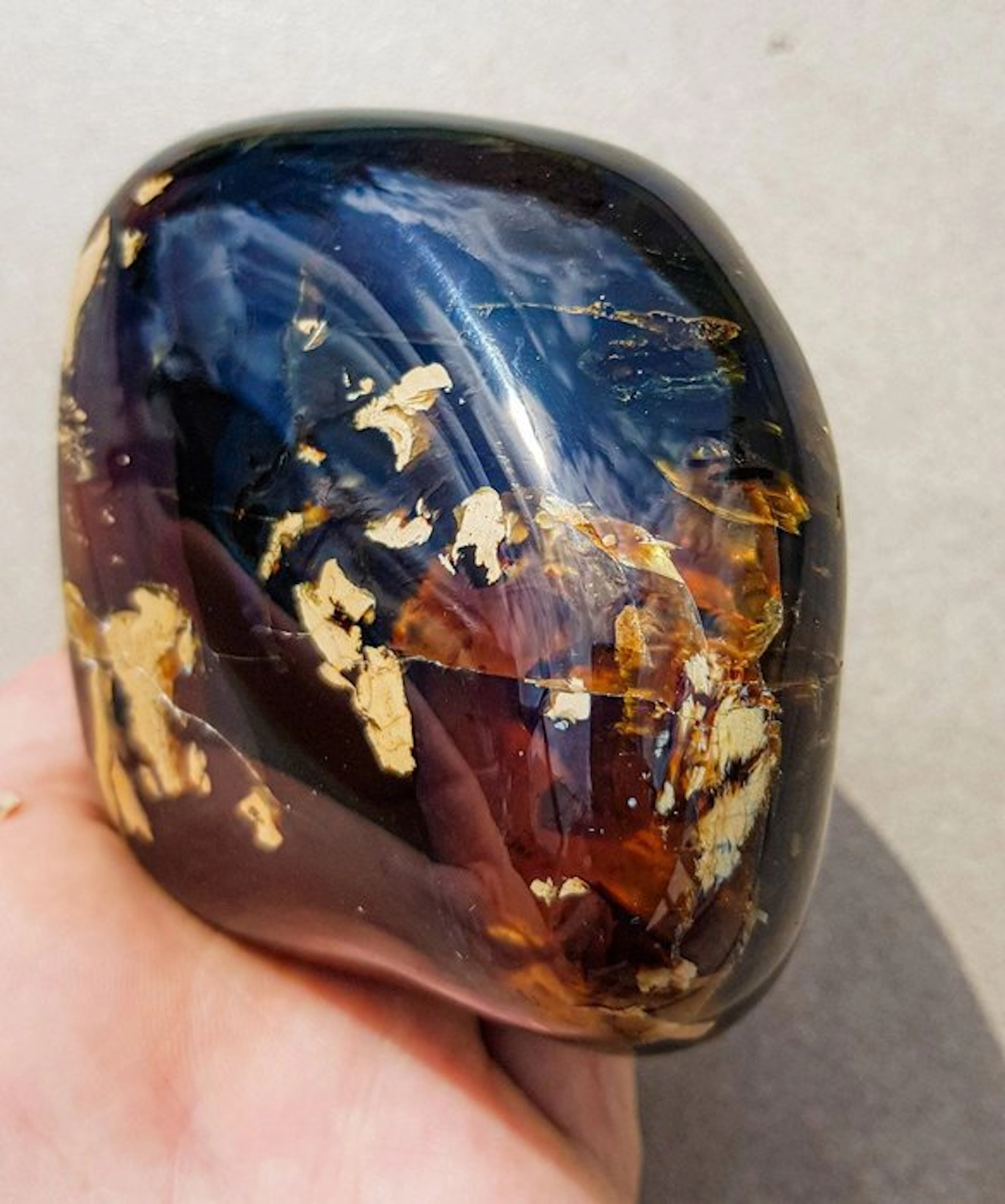 Amber - Amber - 8 cm - 7.5 cm (No reserve price)