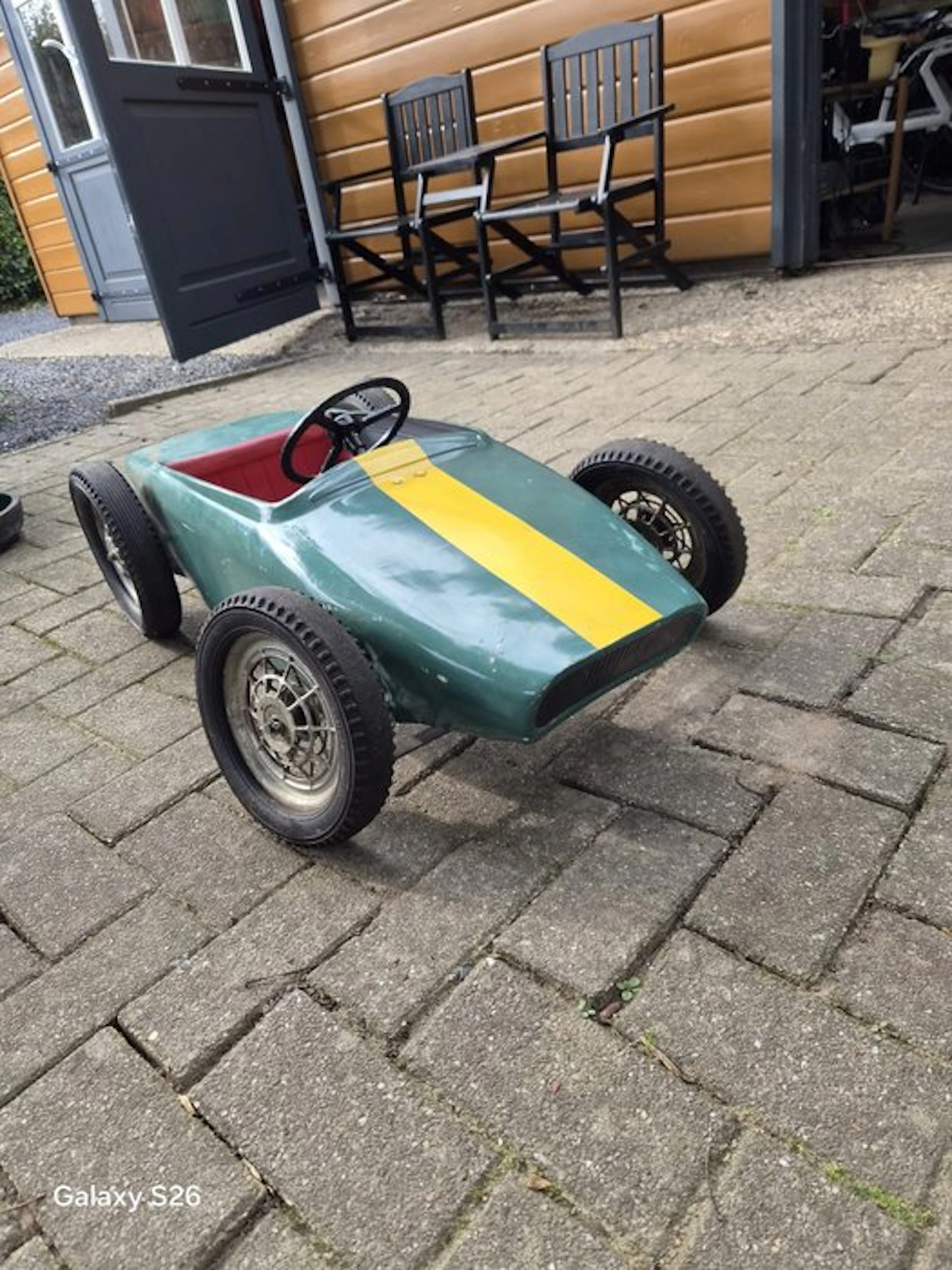 LOTUS Not to scale - Model car - trapauto - Complete, but used condition.