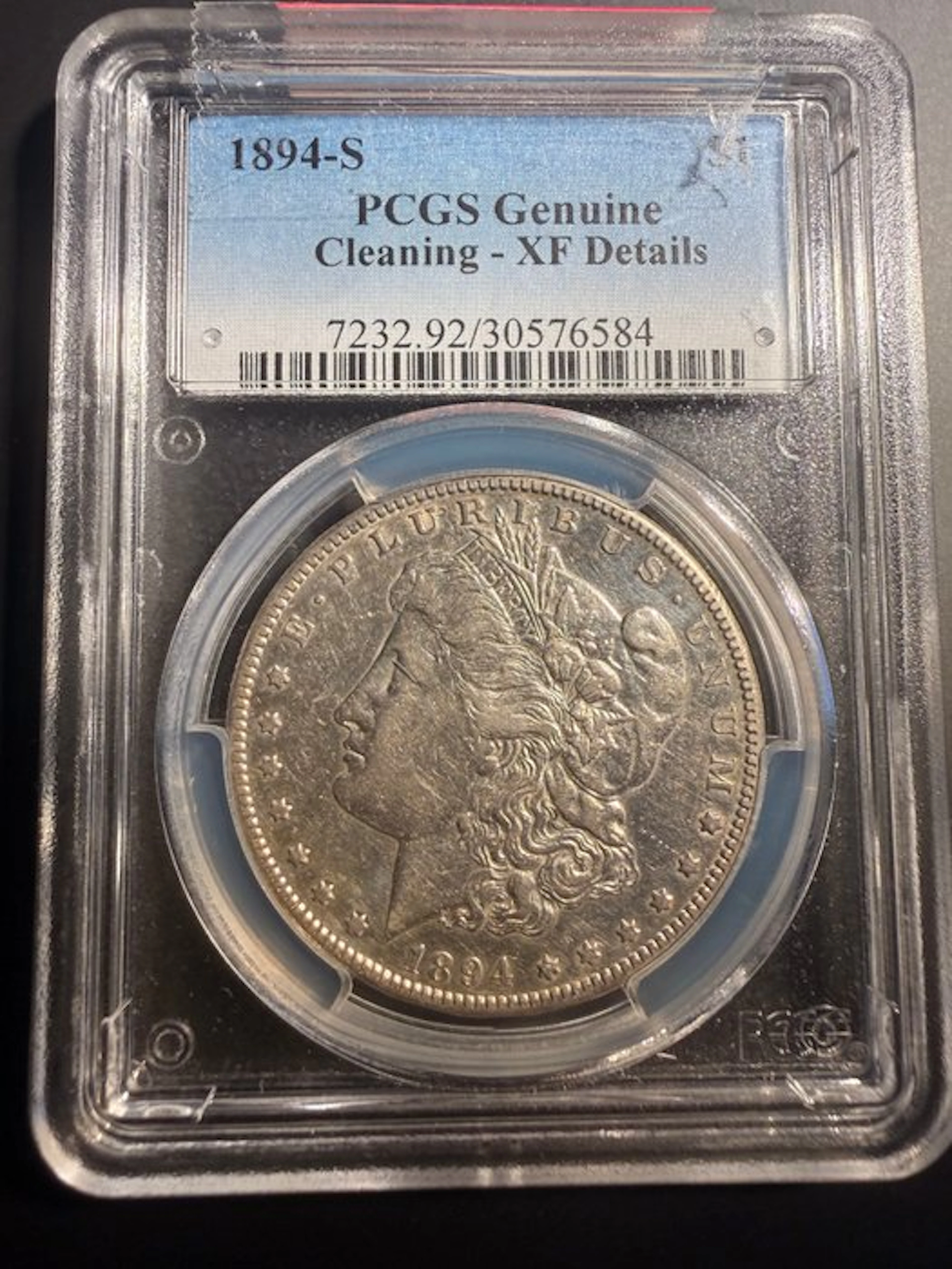 United States. Morgan Dollar 1894-S. PCGS XF Details