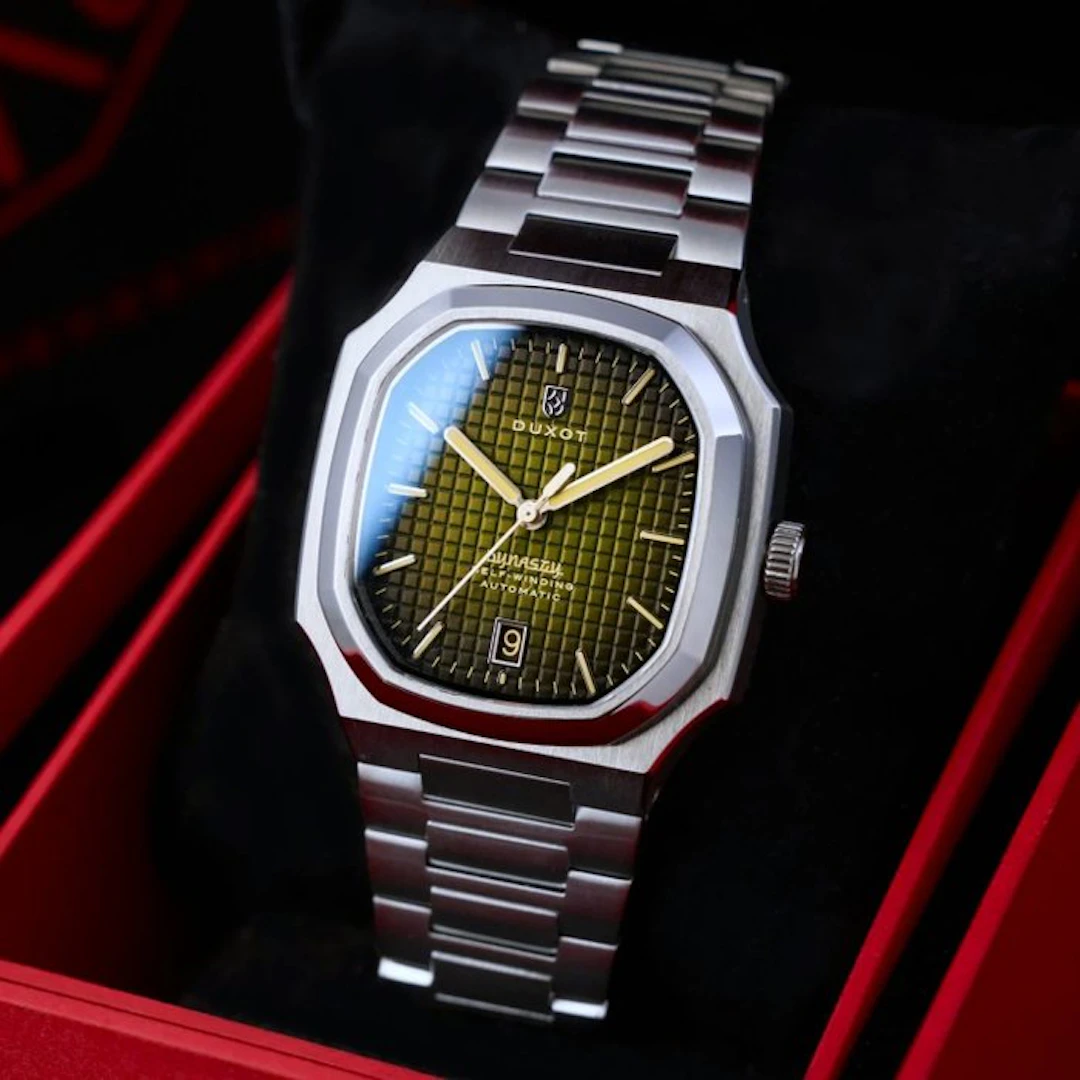 Duxot - Automatic - Tonneau - Myrtle - 24 Jewels...