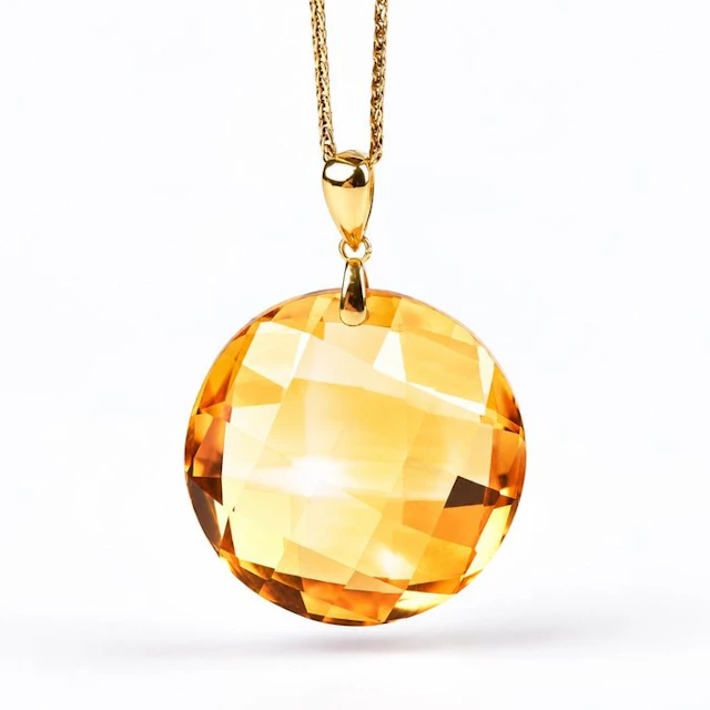 No reserve price - Necklace with pendant - 18 kt