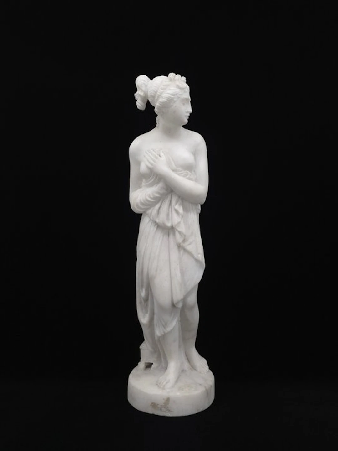 Sculpture, "Venere Italica" After Canova - 38 cm - Marble or Alabaster