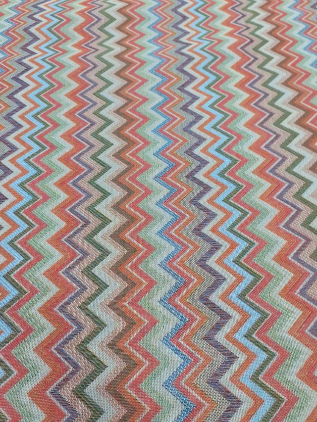 Upholstery fabric - 2.5 m - 2.8 m - Gobelin Zigzag Design