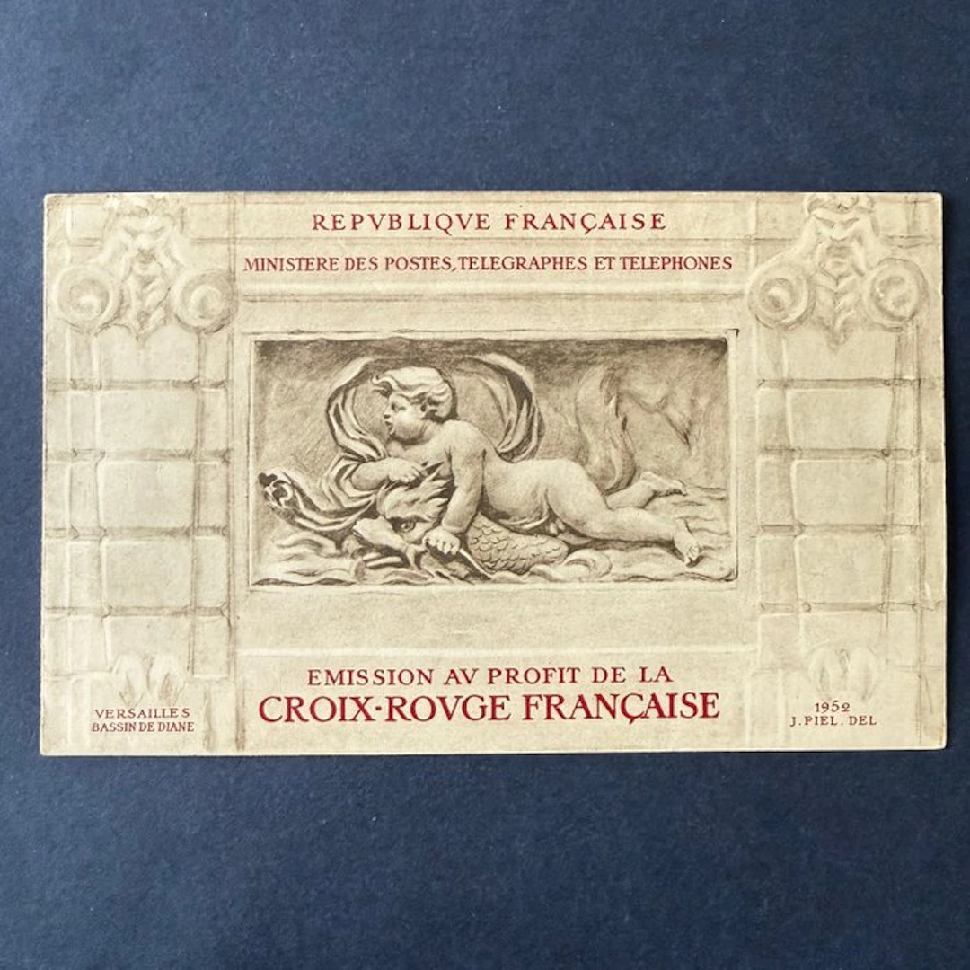 France - Red Cross notebook '1952' in brand-new condition