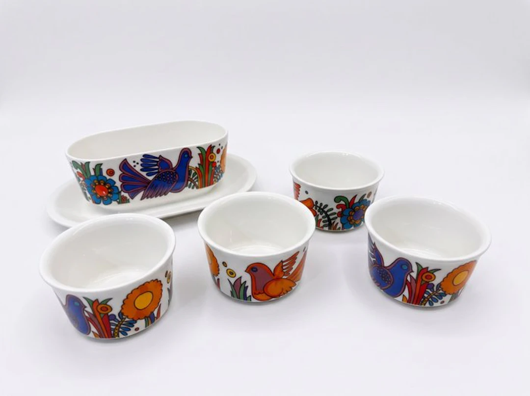 Villeroy & Boch - Christine Reuter - Platter (5) - Acapulco - Porcelain