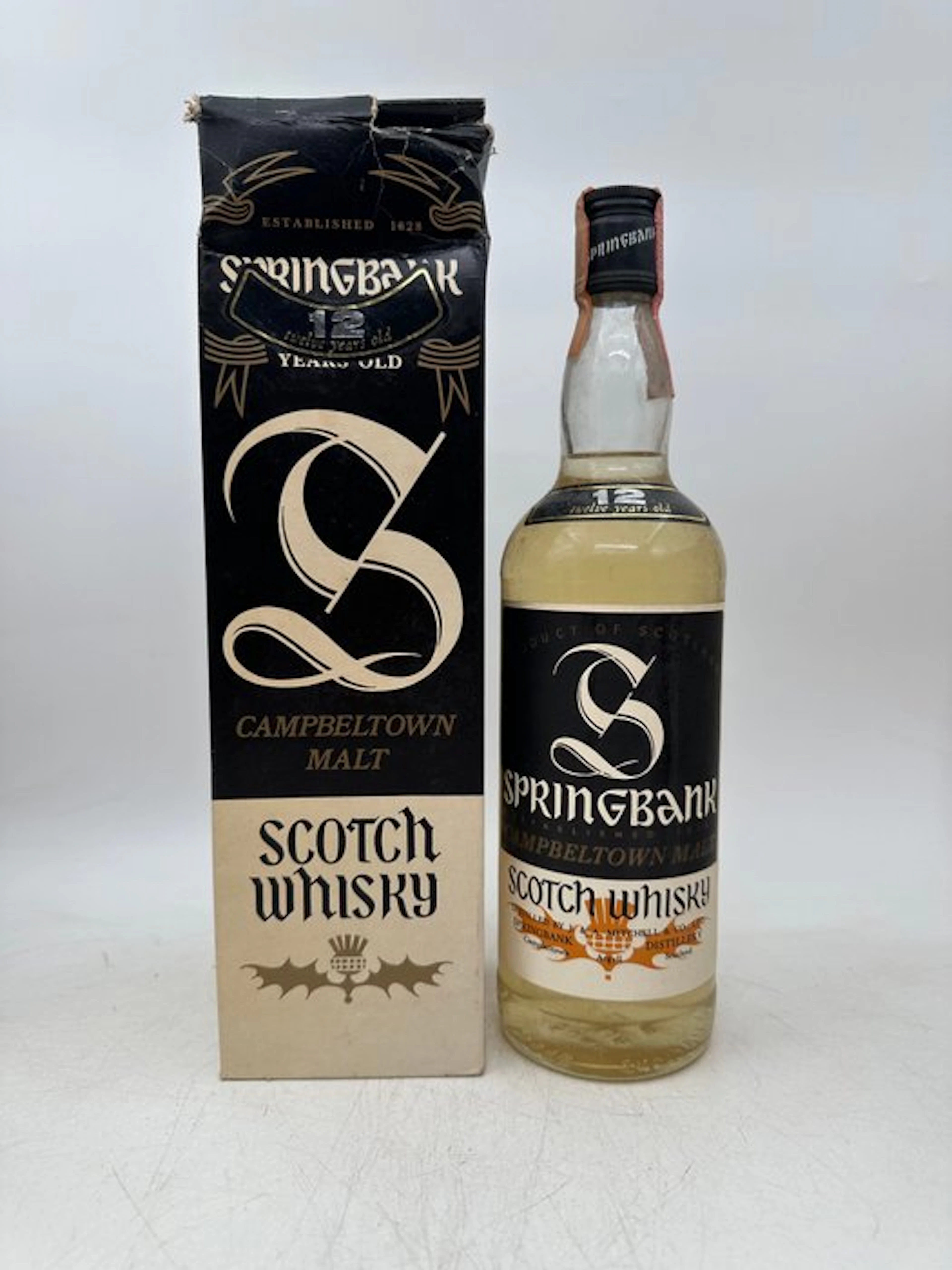 Springbank 12 years old - b. early 1980s - 75cl