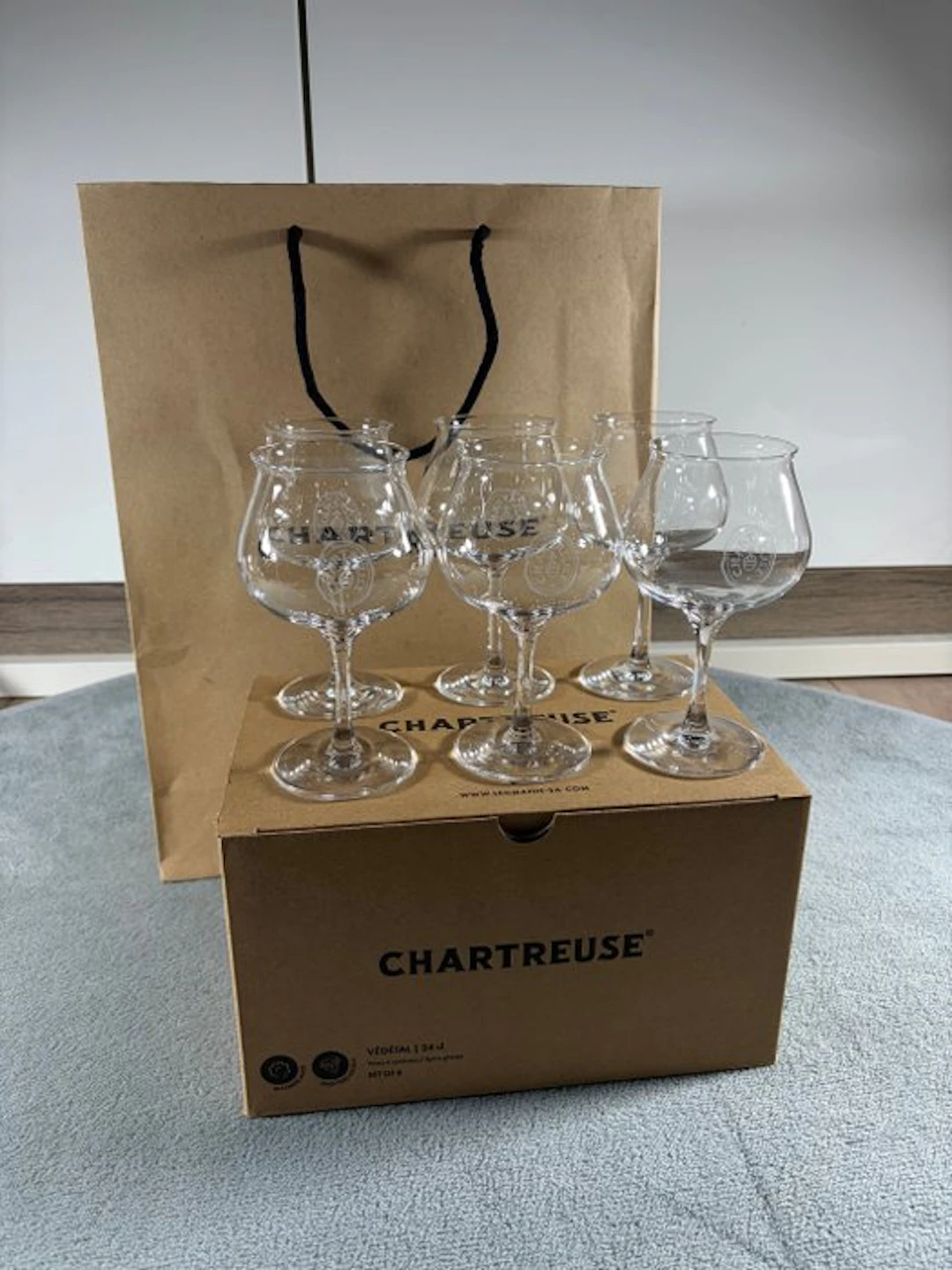 Chartreuse - Lehmann Crystal Glass - 24cl - 6 Glasses