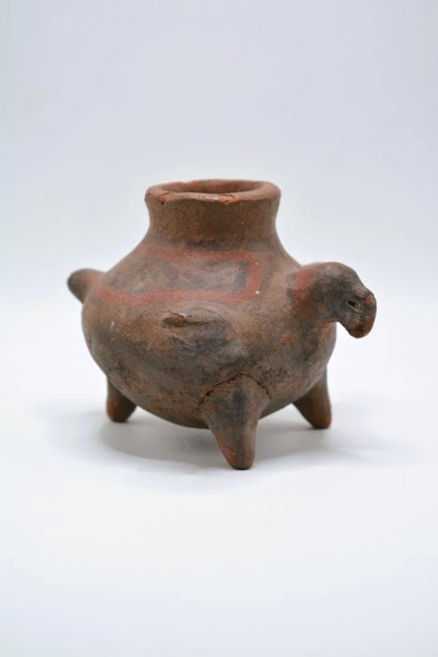 Terracotta Vessel - 10 cm - Replica of a Pre-Columbian...