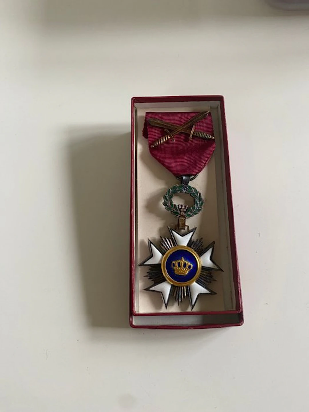 Belgium - Military medal - Knight's Cross in the Order of the Crown