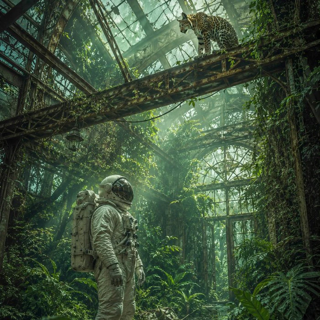 Rudy barret - The Green Sentinel - XL