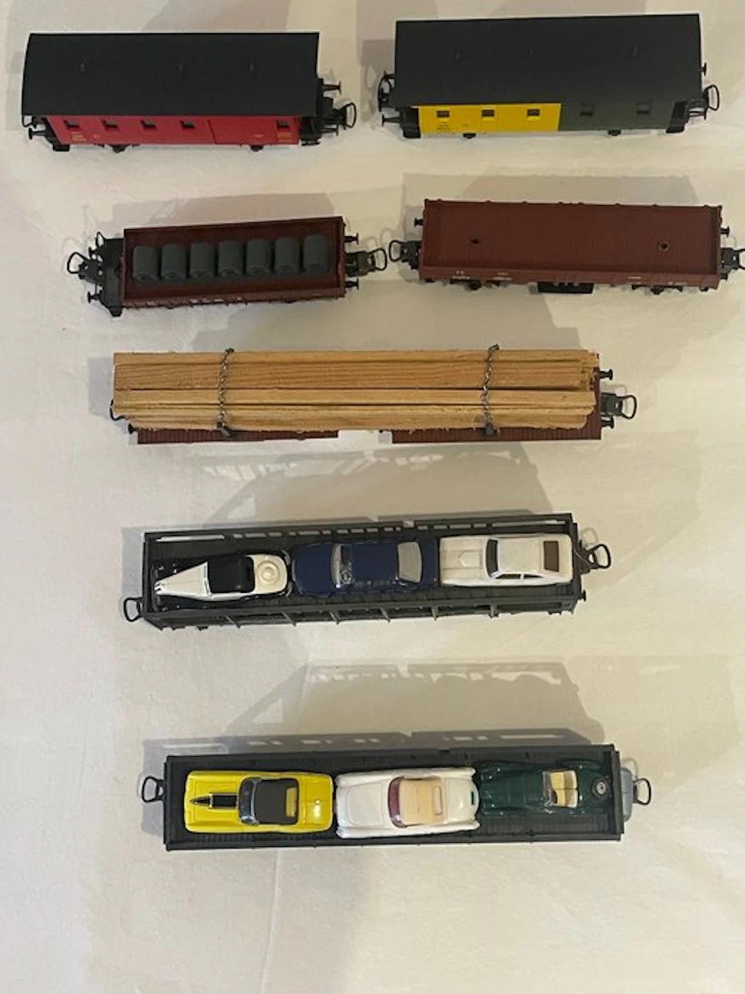 Lima H0 - 666100 - Model train wagon (7) - Set of freight...