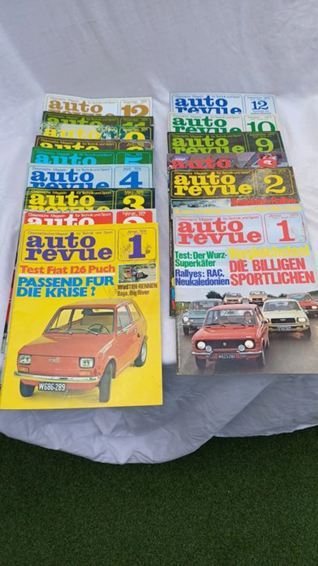 Magazine - Autorevue - Autorevue tijdschriften - 1974
