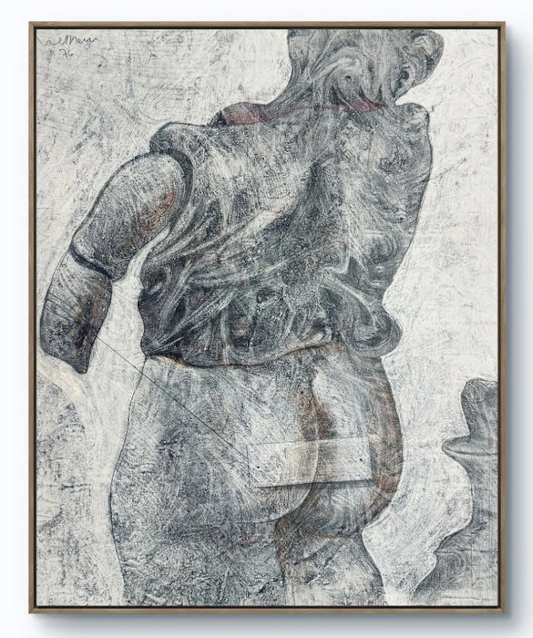 Robert Detheux (1932-2010) - Figure torsionnée – 1976