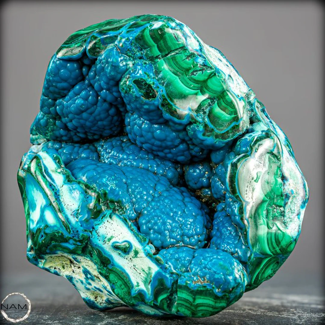 Natural azurite