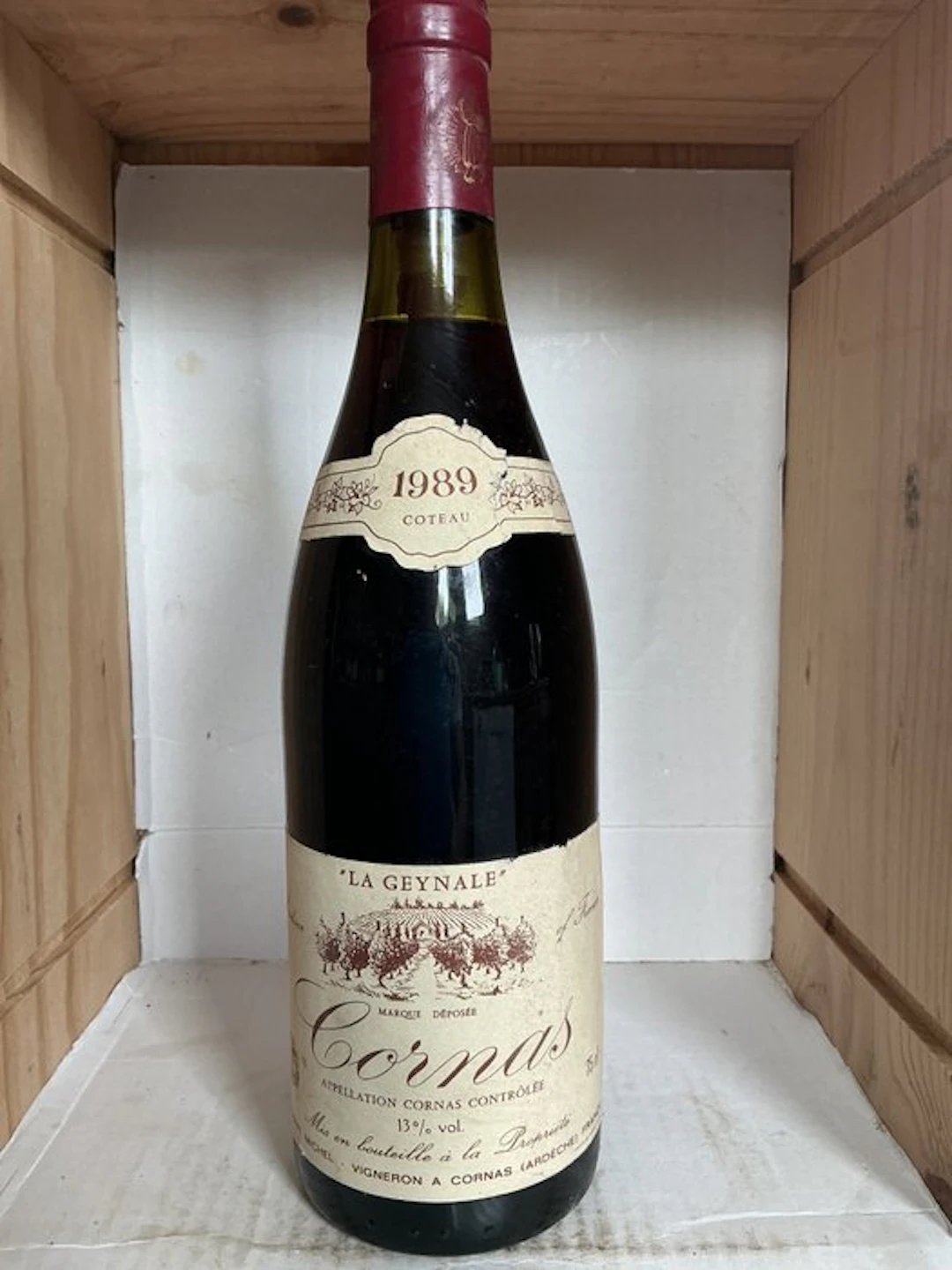1989 Robert Michel, La Gleynale, Cornas - Cornas - 1 Bottle (0.75L)