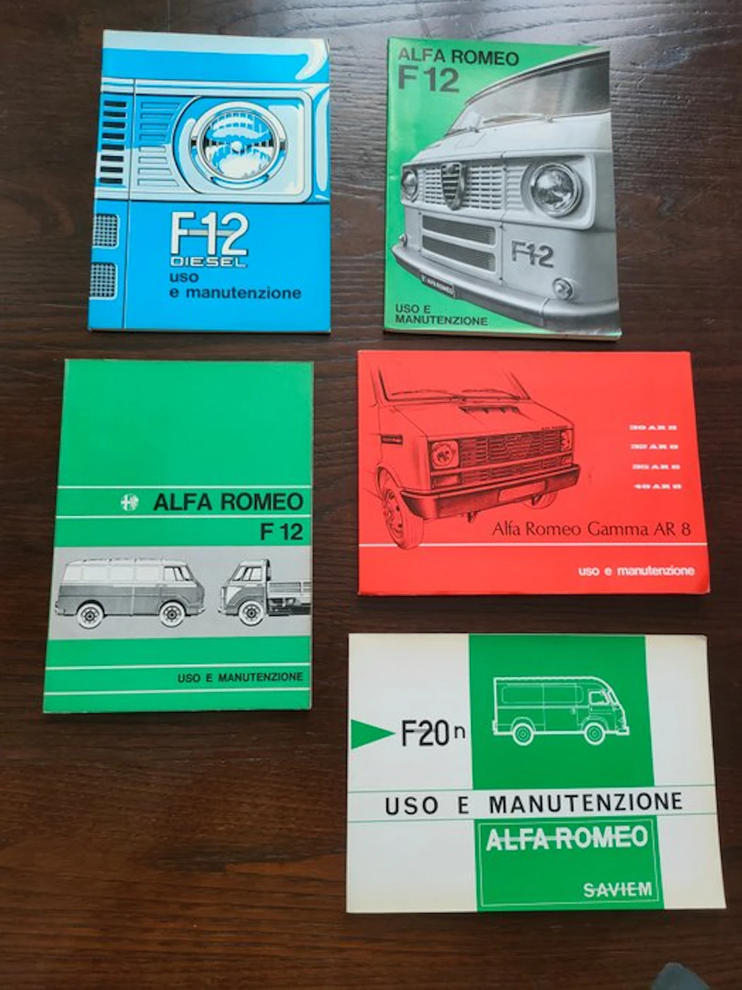 Manual - Alfa Romeo - F12; F12 Diesel; F20n; Gamma AR 8...