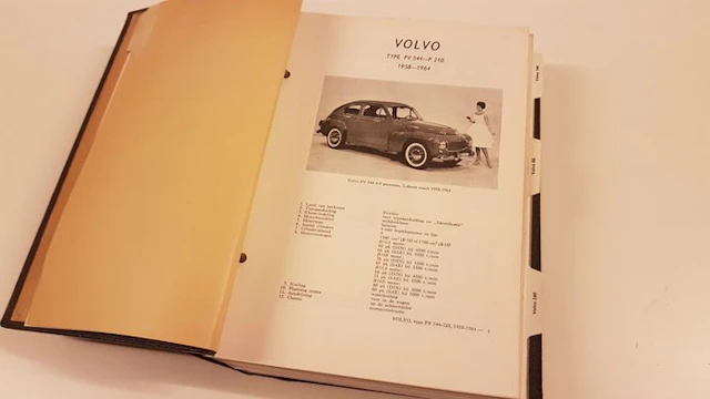 Olyslager - 24 x VOLVO Olyslager Technische Handboeken 1956-1995