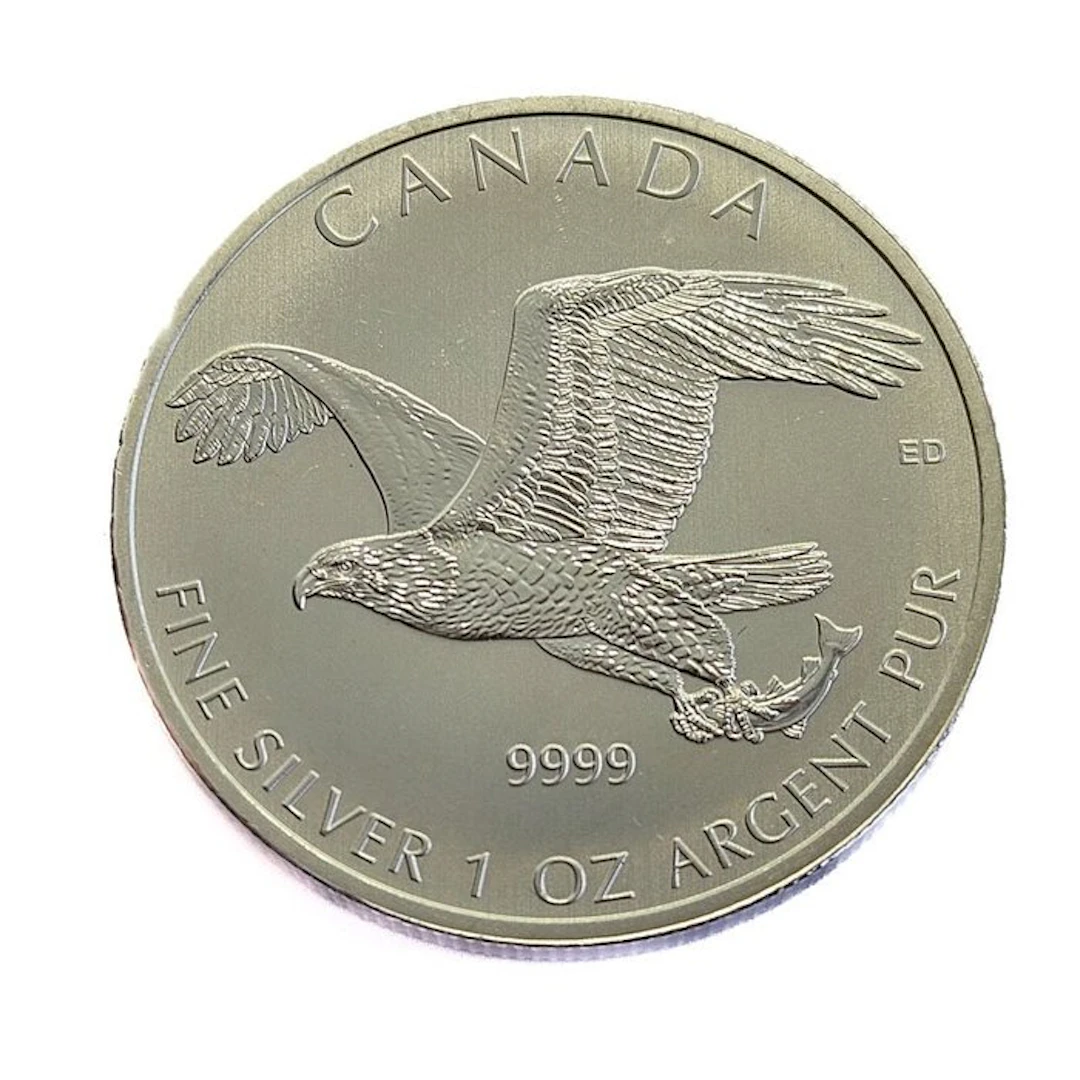 Canada. 5 Dollars 2014 - Bald Eagle