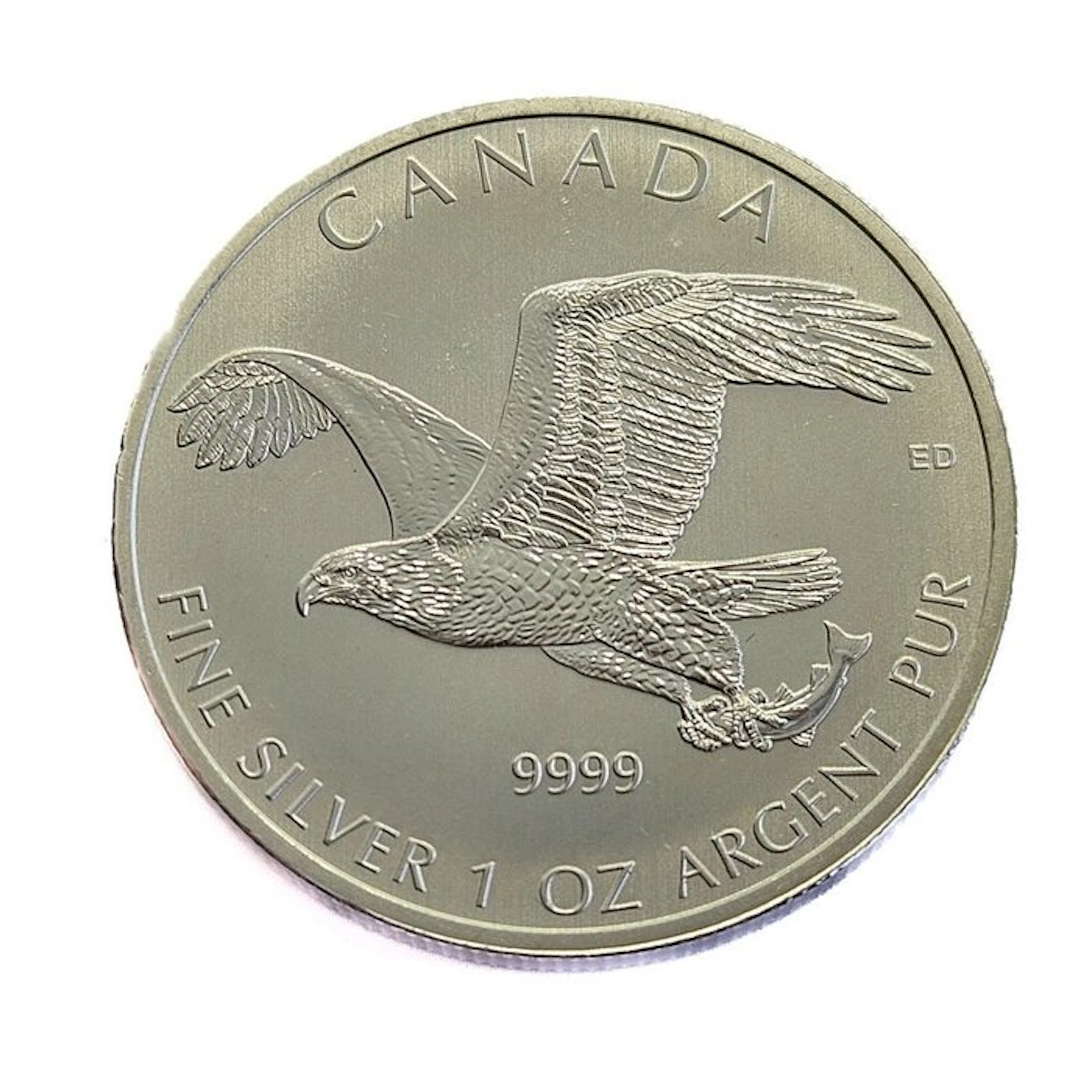 Canada. 5 Dollars 2014 - Bald Eagle