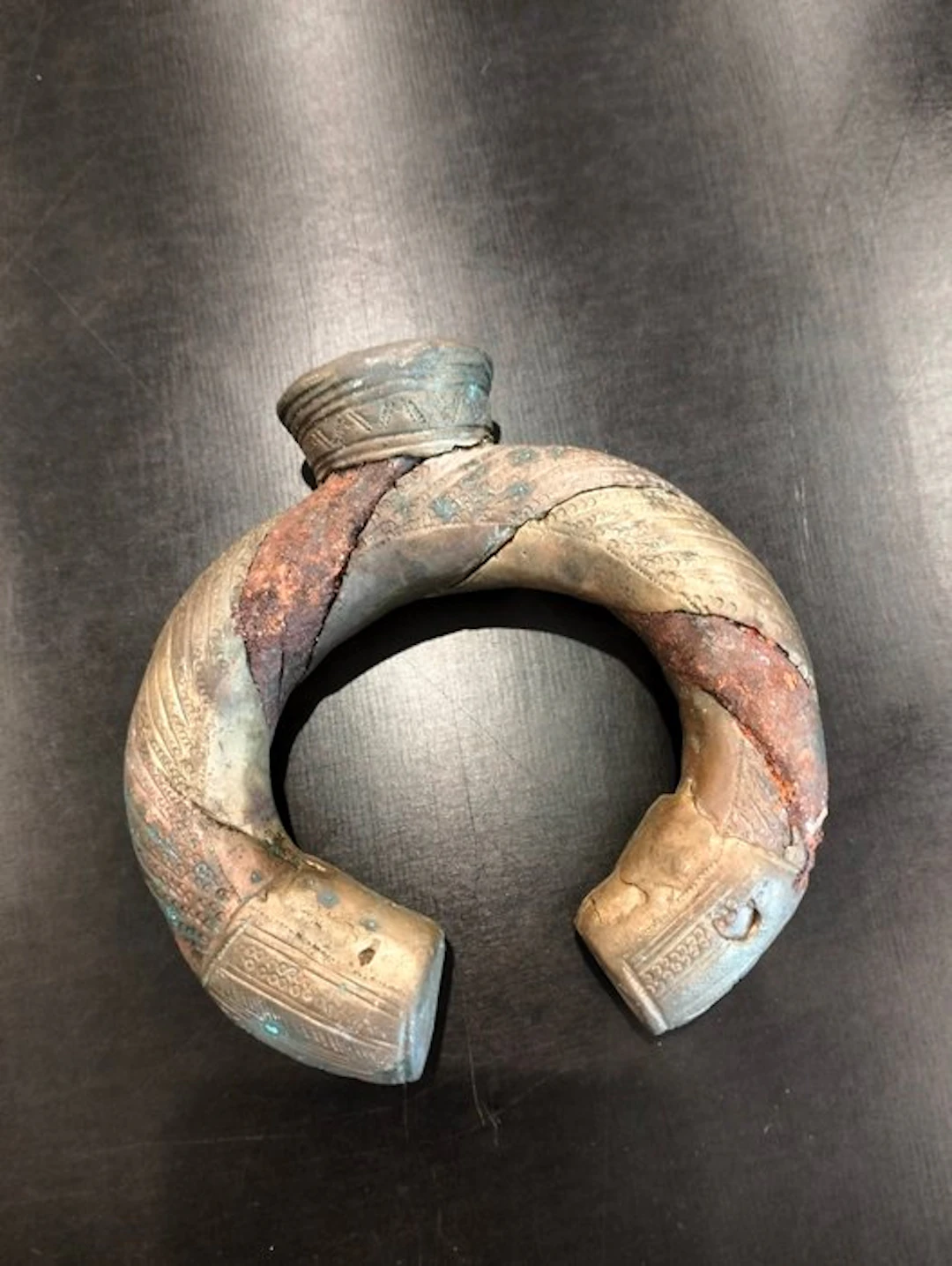 Impressive bracelet made from ancient coins