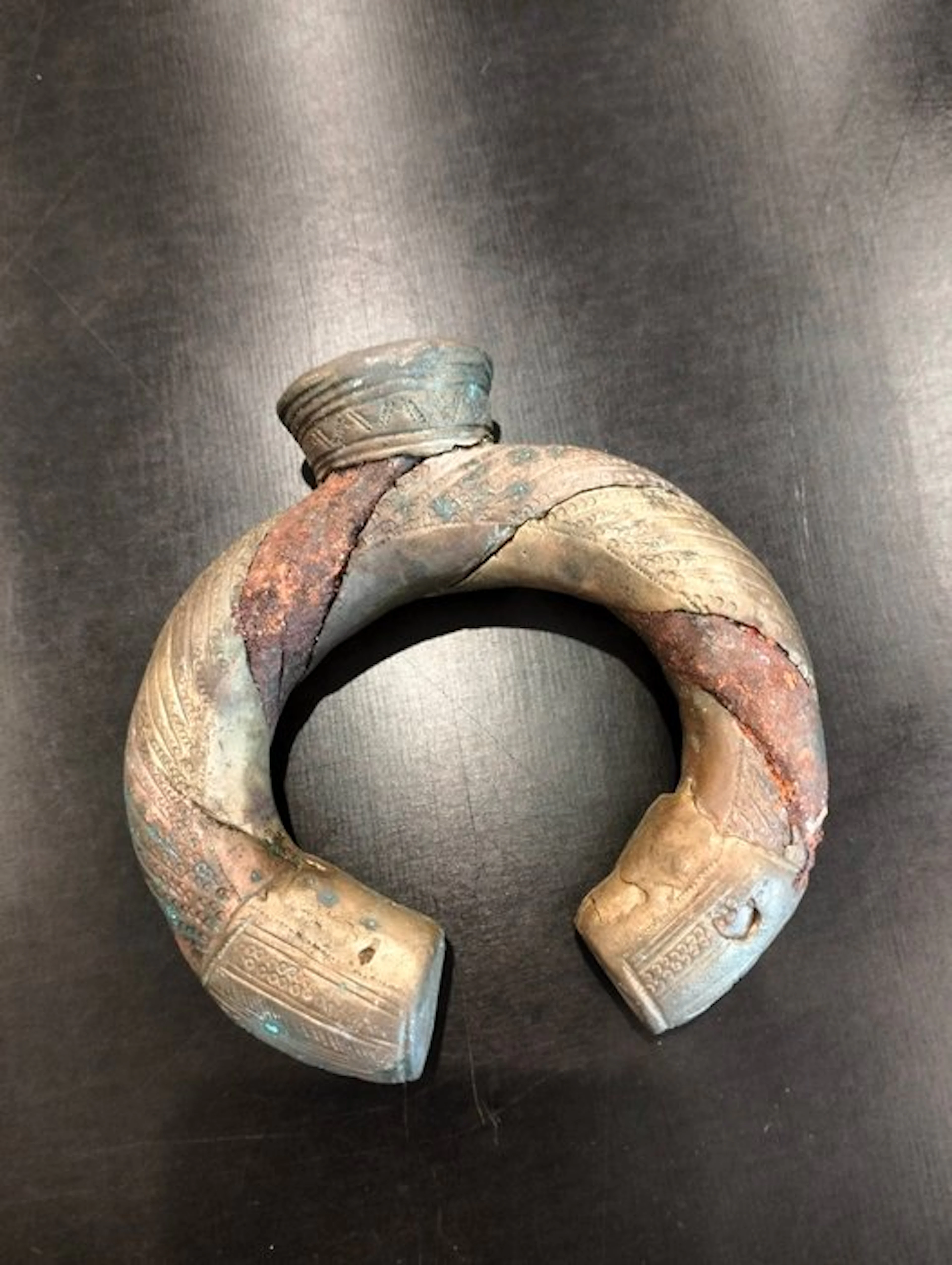 Impressive bracelet made from ancient coins