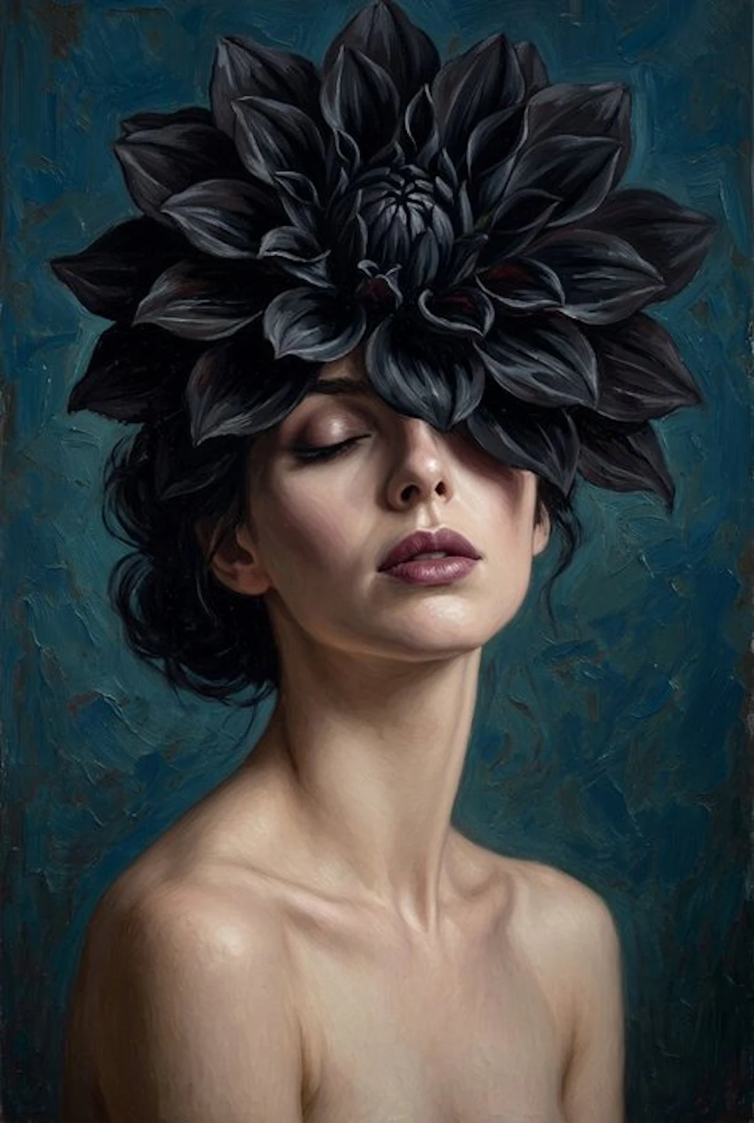 I_KONIQ - The real Jodie black flower