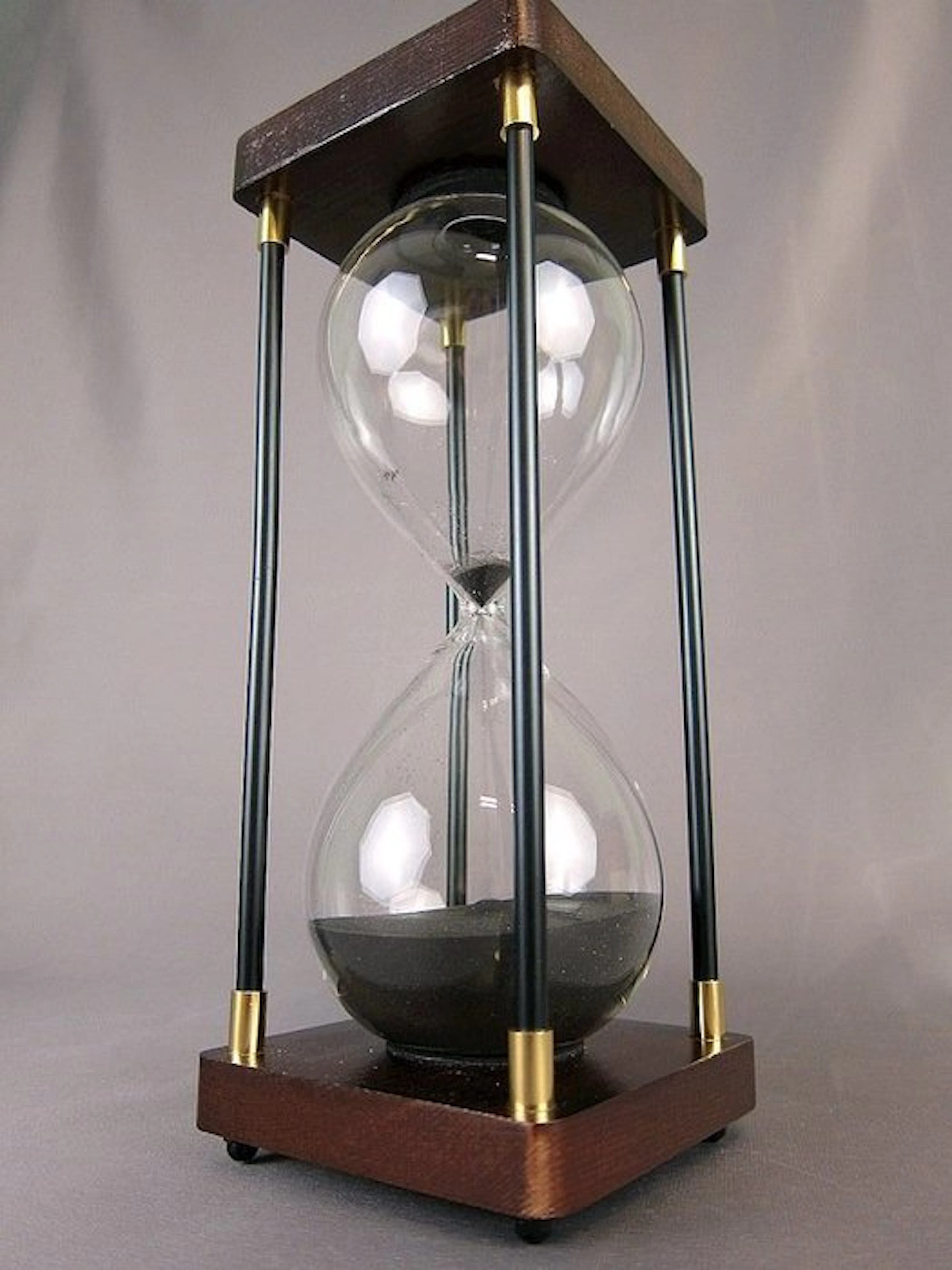 Hourglass - Wood, Glass, Brass - 2000-2010 - The Keeper of Time