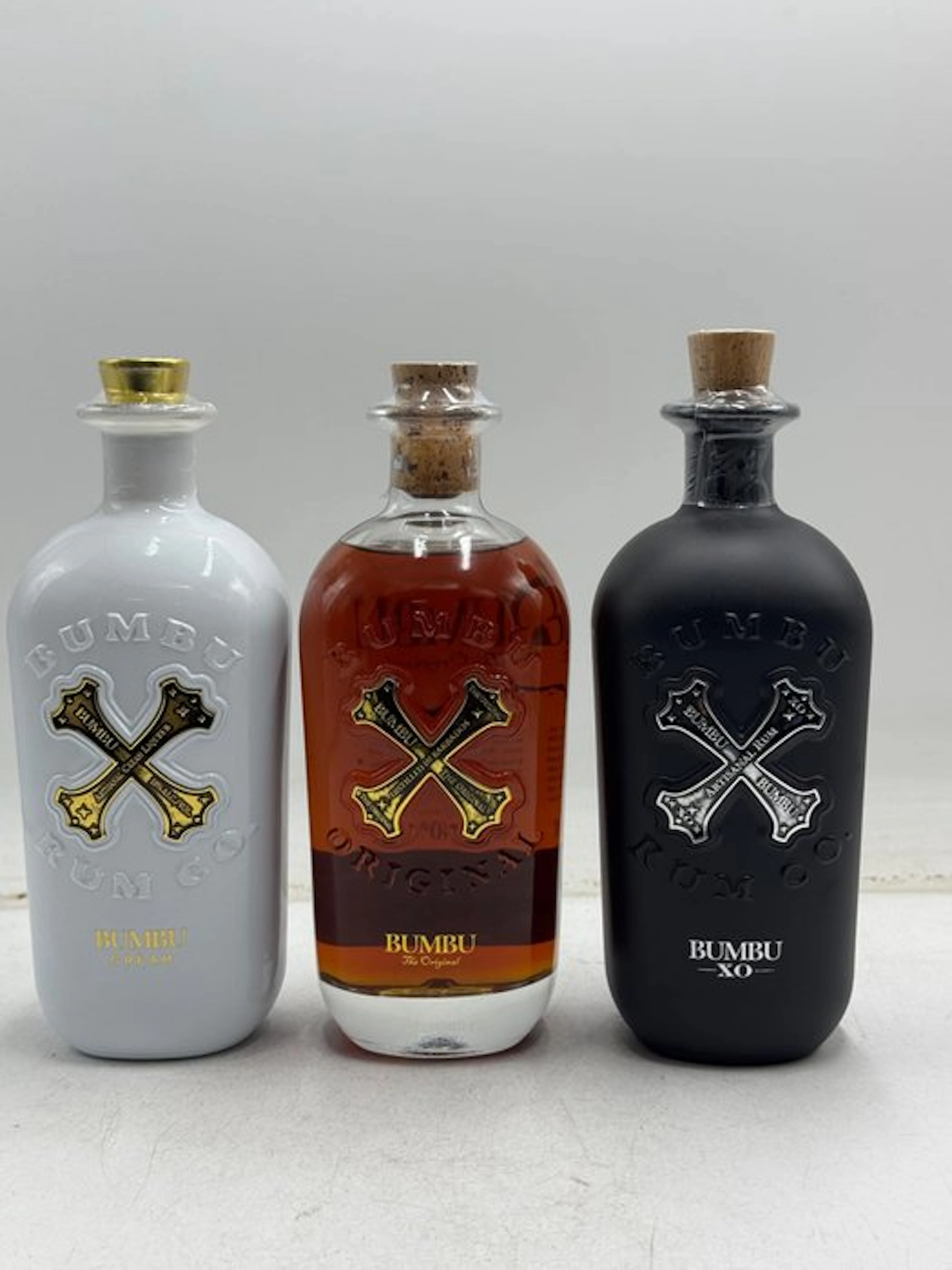 Bumbu - XO Rum, The Original & Cream Liqueur - 70cl - 3 bottles